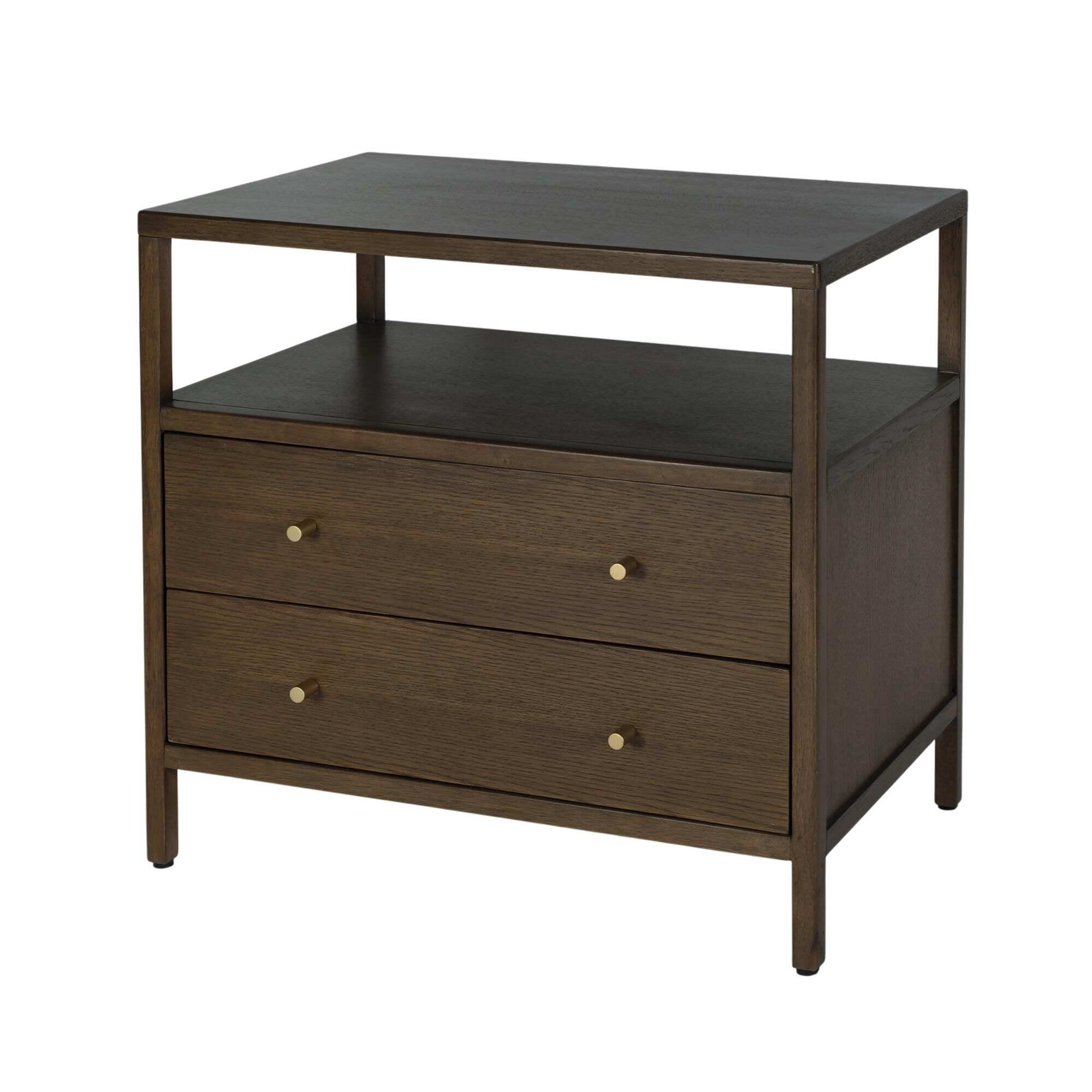 Shown in White Oak Walnut finish