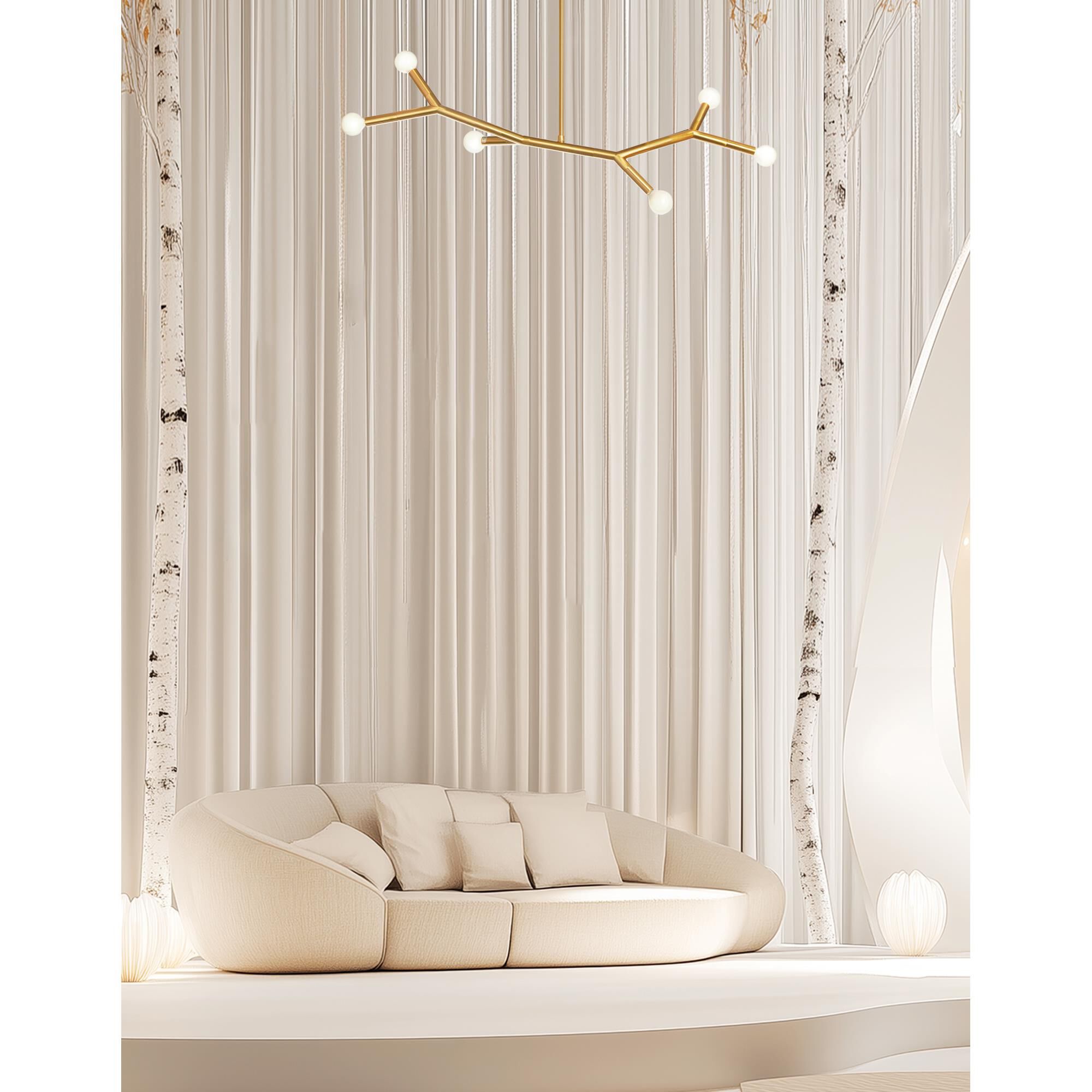 Morgan 39 Inch Linear Suspension Light by Dainolite