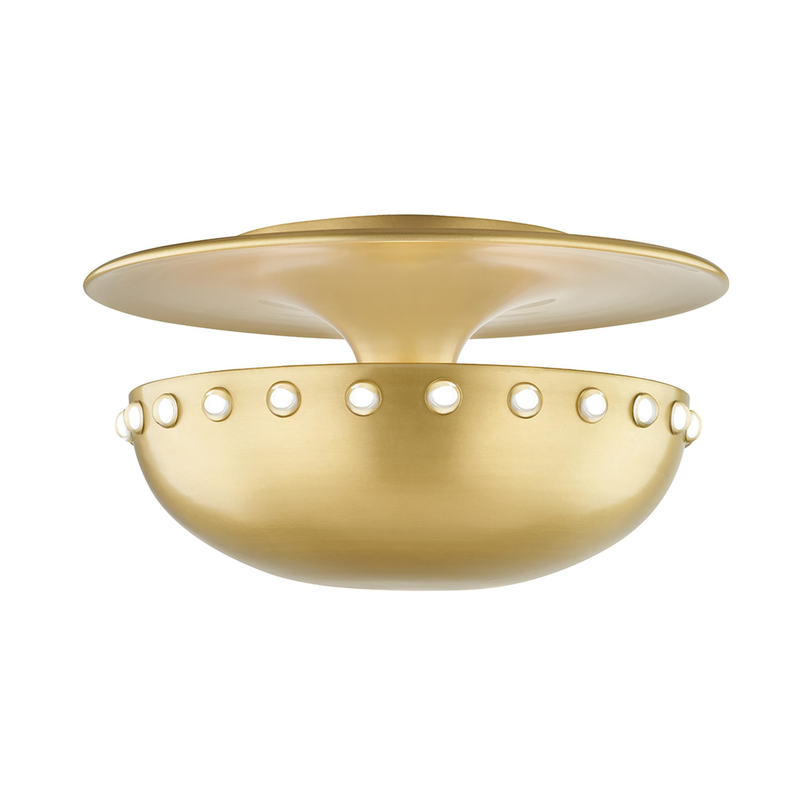 Nash 16 Inch Flush Mount by Hudson Valley Lighting