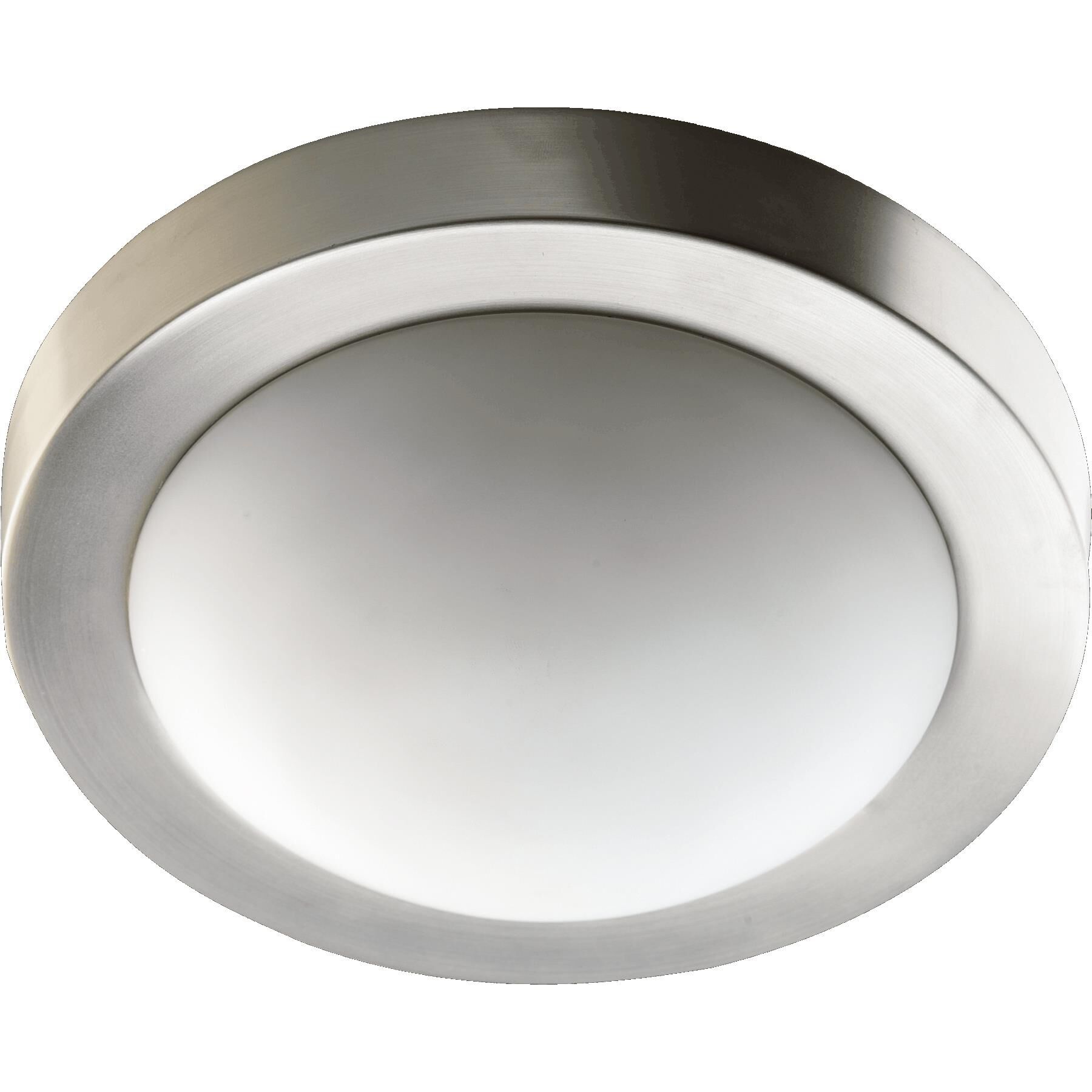 Shown in Satin Nickel finish and Satin glass