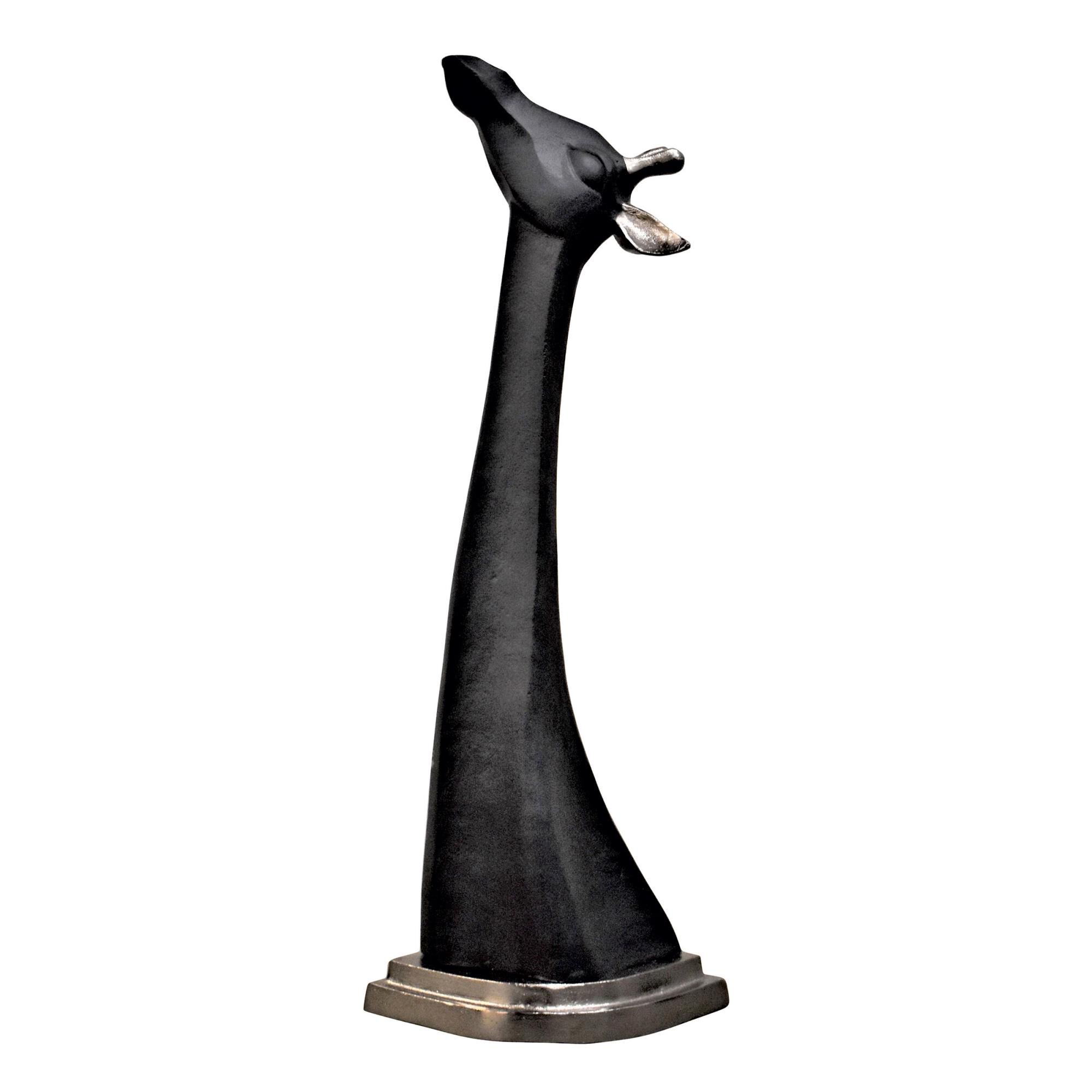Giraffe 33 Inch Sculpture by Harp and Finial