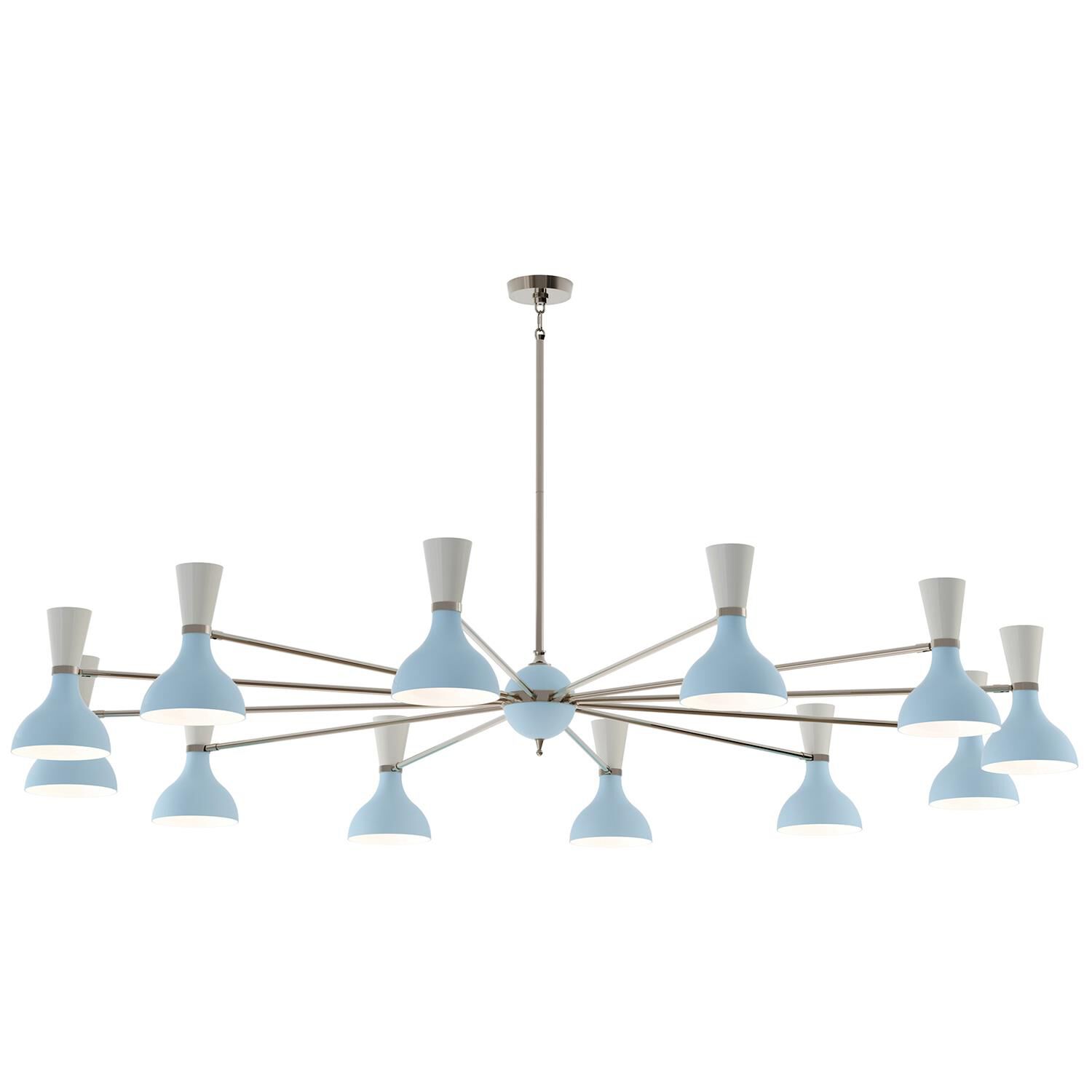 Clare 76 Inch Chandelier by Robert Abbey