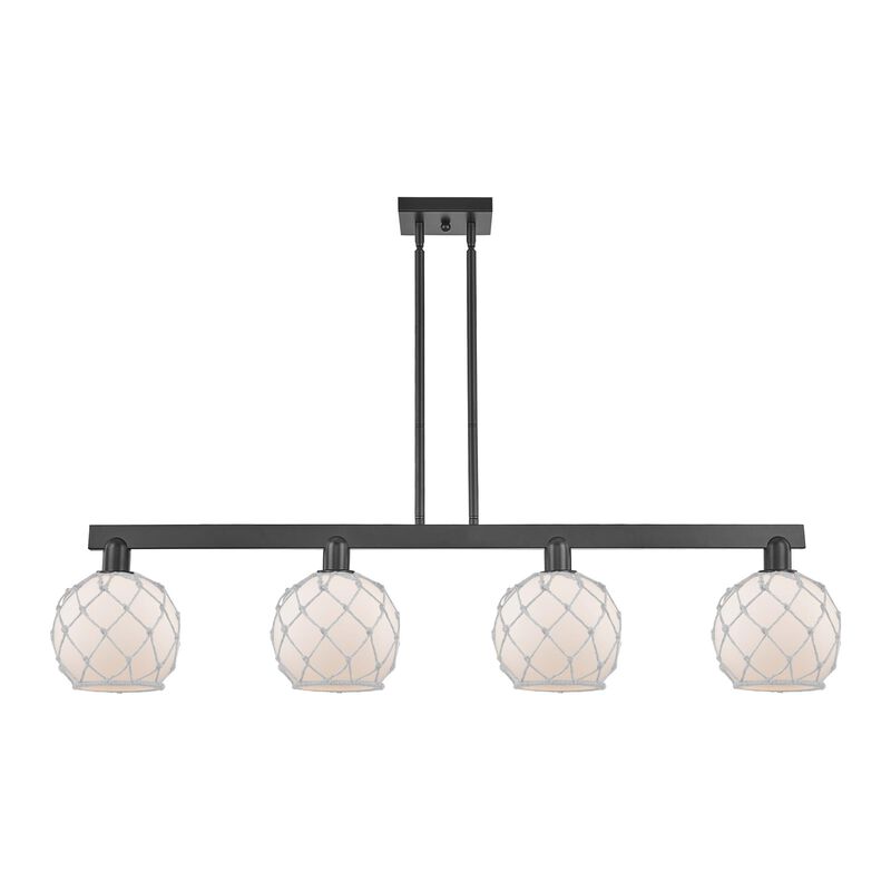 Bruno Marashlian Farmhouse Rope 51 Inch Linear Suspension Light by Innovations Lighting