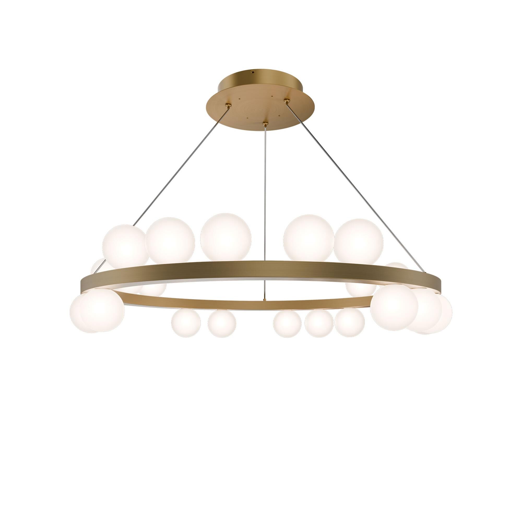 Shown in Aged Brass finish