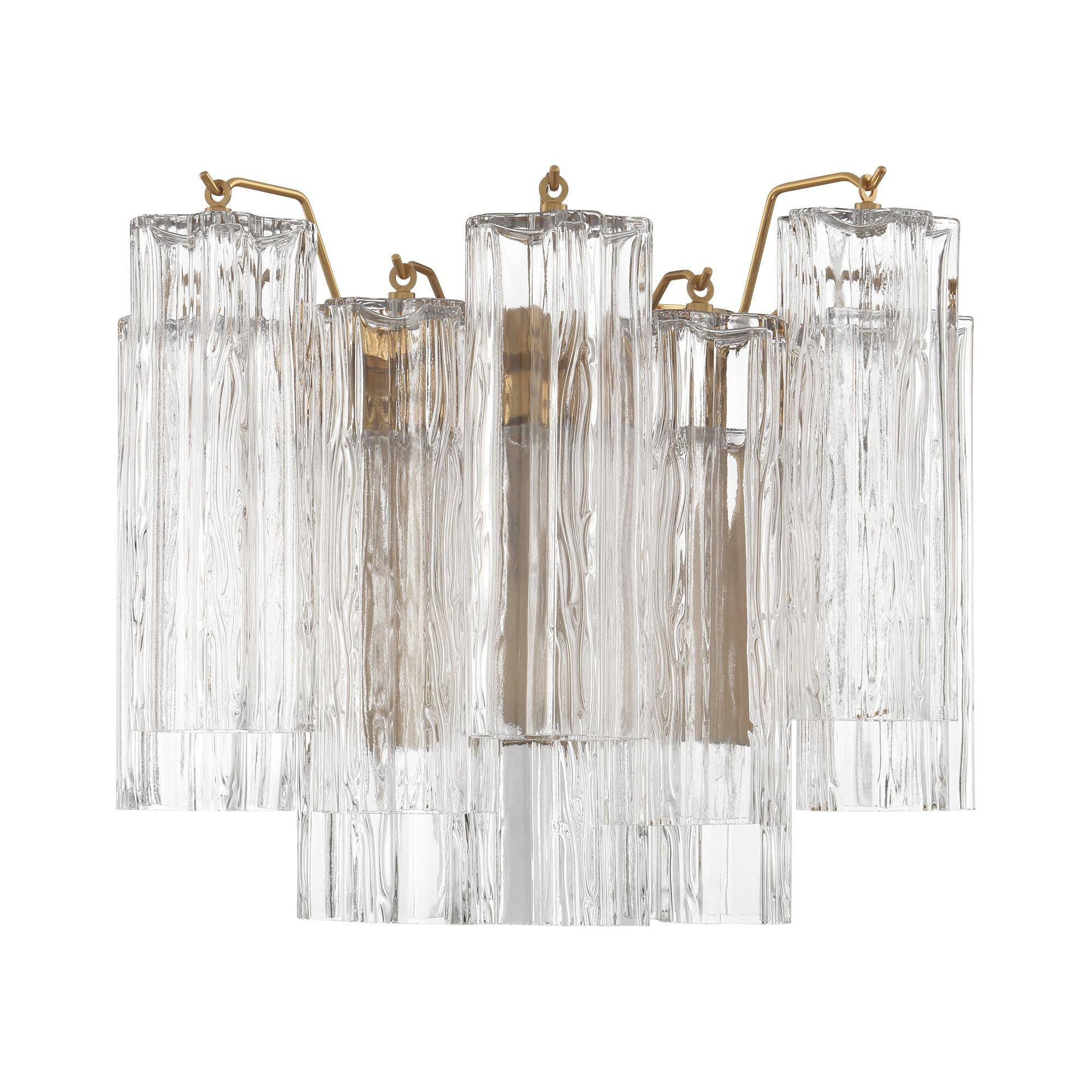 Addis 12 Inch Wall Sconce by Crystorama