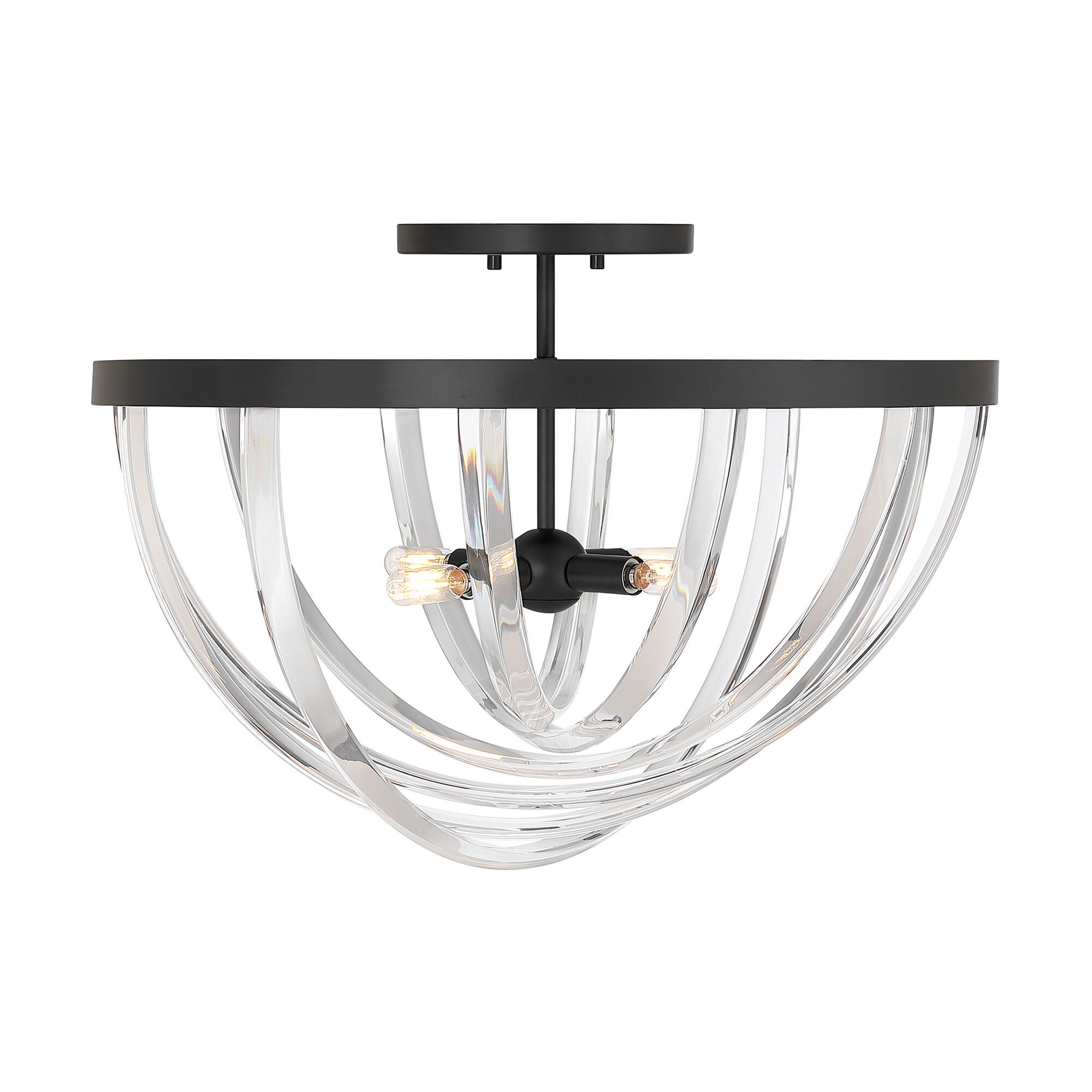 Jennings 24 Inch Semi Flush Mount,