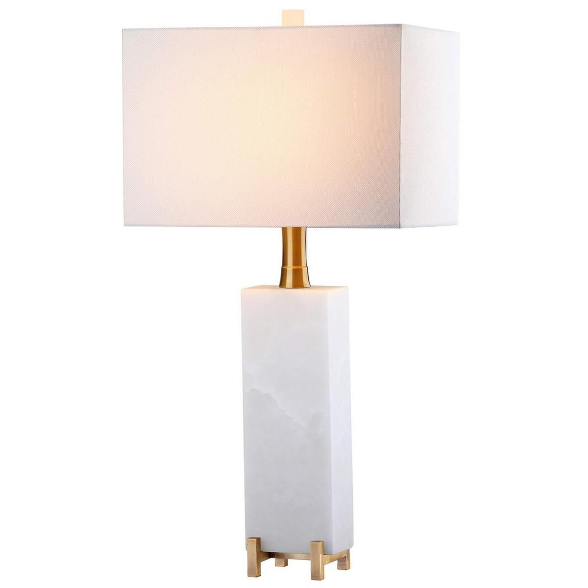 Sloane Alabaster 30 Inch Table Lamp by Safavieh