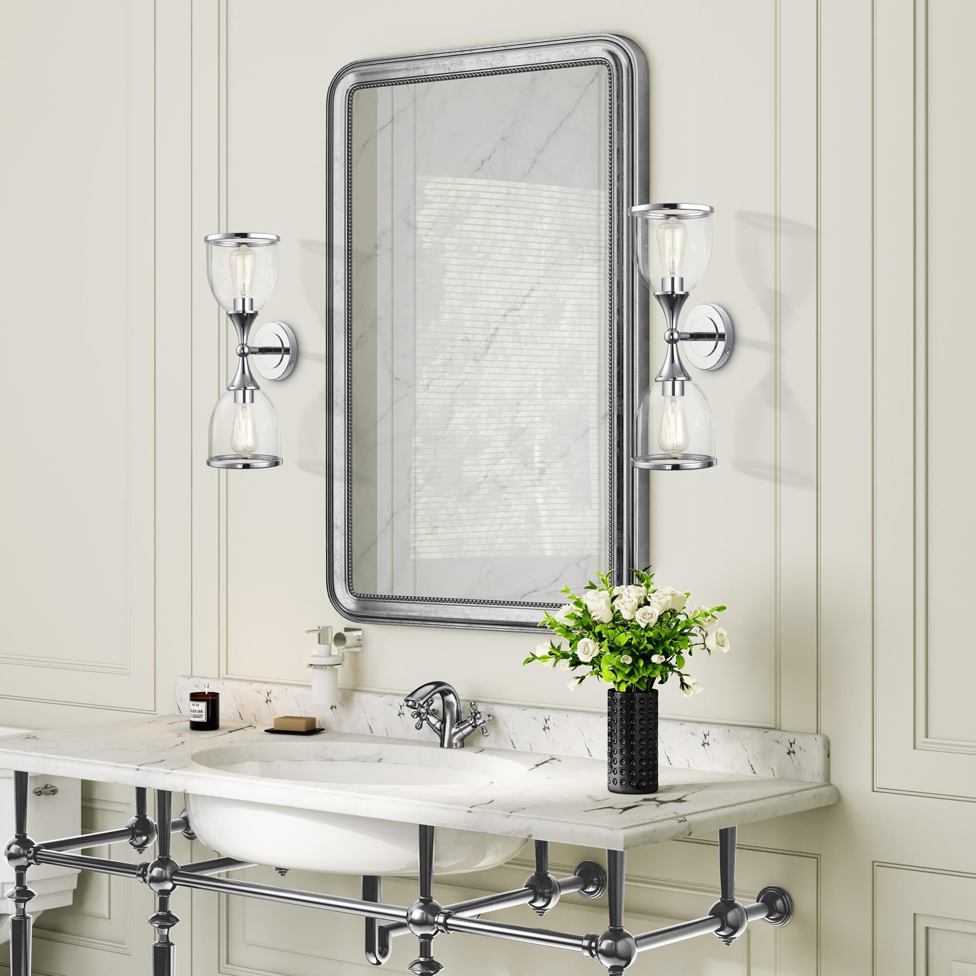 Ashridge 7 Inch Bath Vanity Light by Livex Lighting