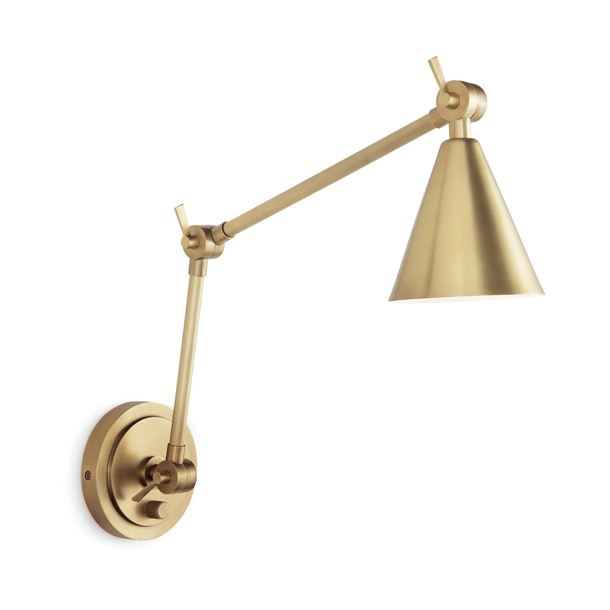 Shown in Natural Brass finish