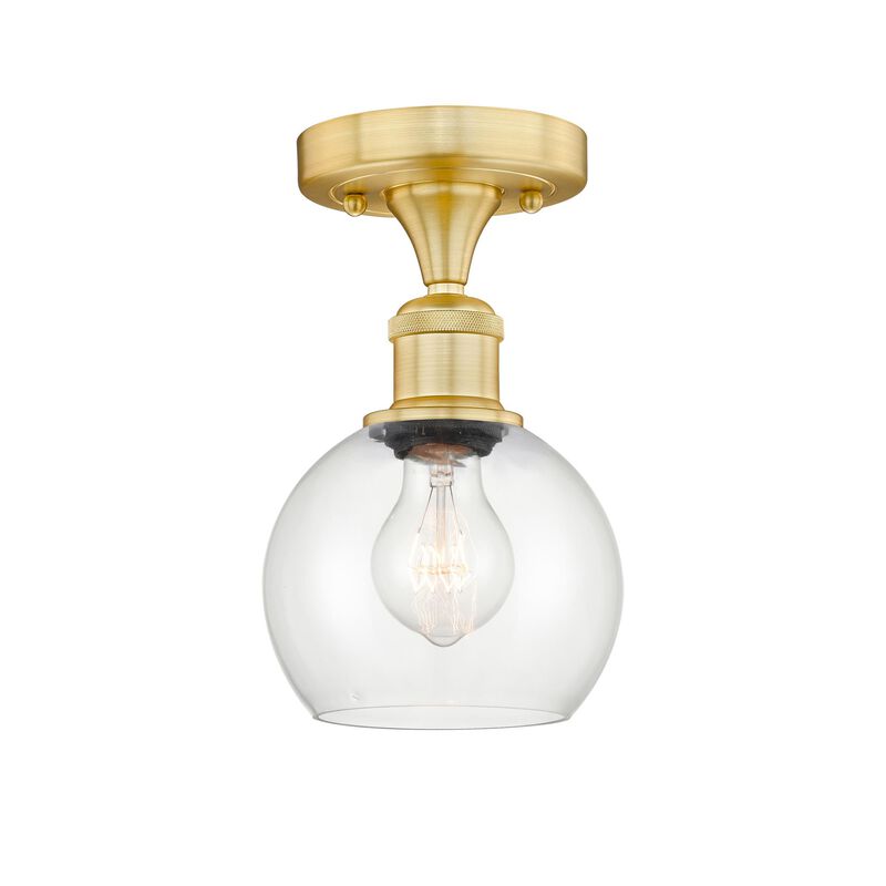Bruno Marashlian Athens 6 Inch 1 Light Semi Flush Mount by Innovations Lighting