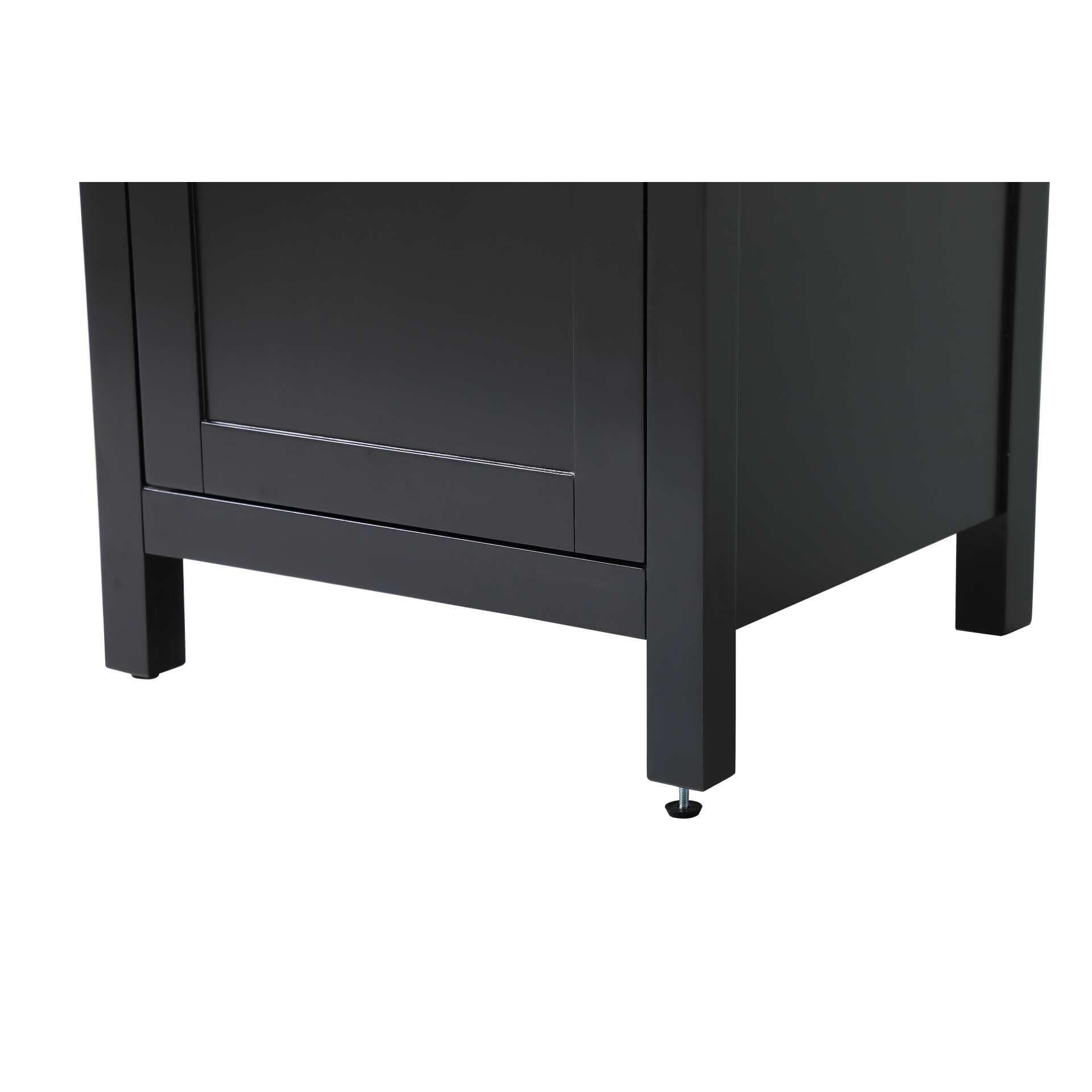 Shown in Black finish