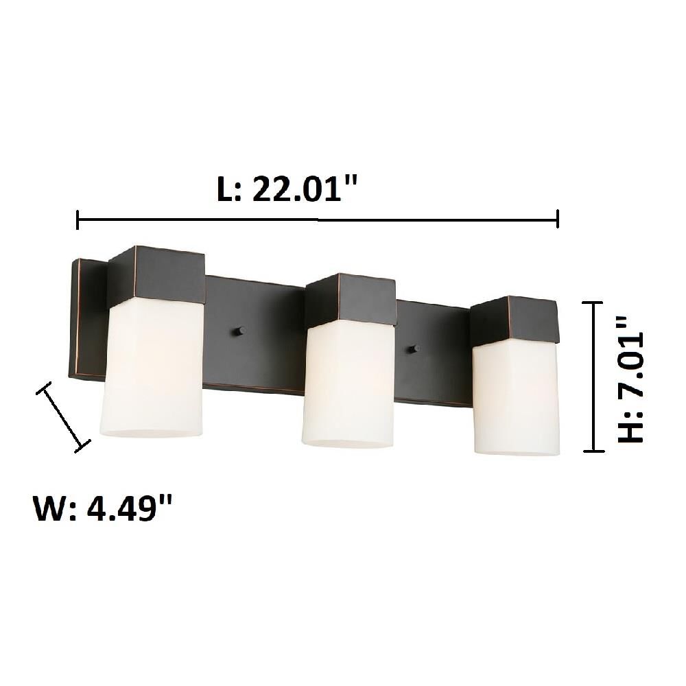 Shown in Oil Rubbed Bronze finish and Frosted glass and Square/Rectangle shade and Square - Rectangle accent