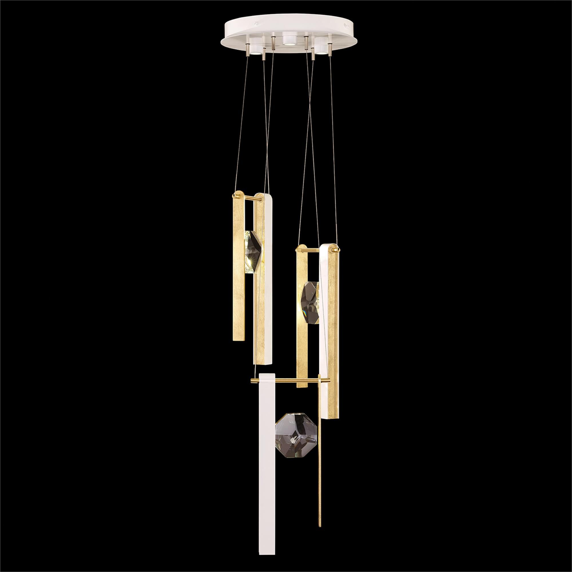 Shown with True crystal and False glass