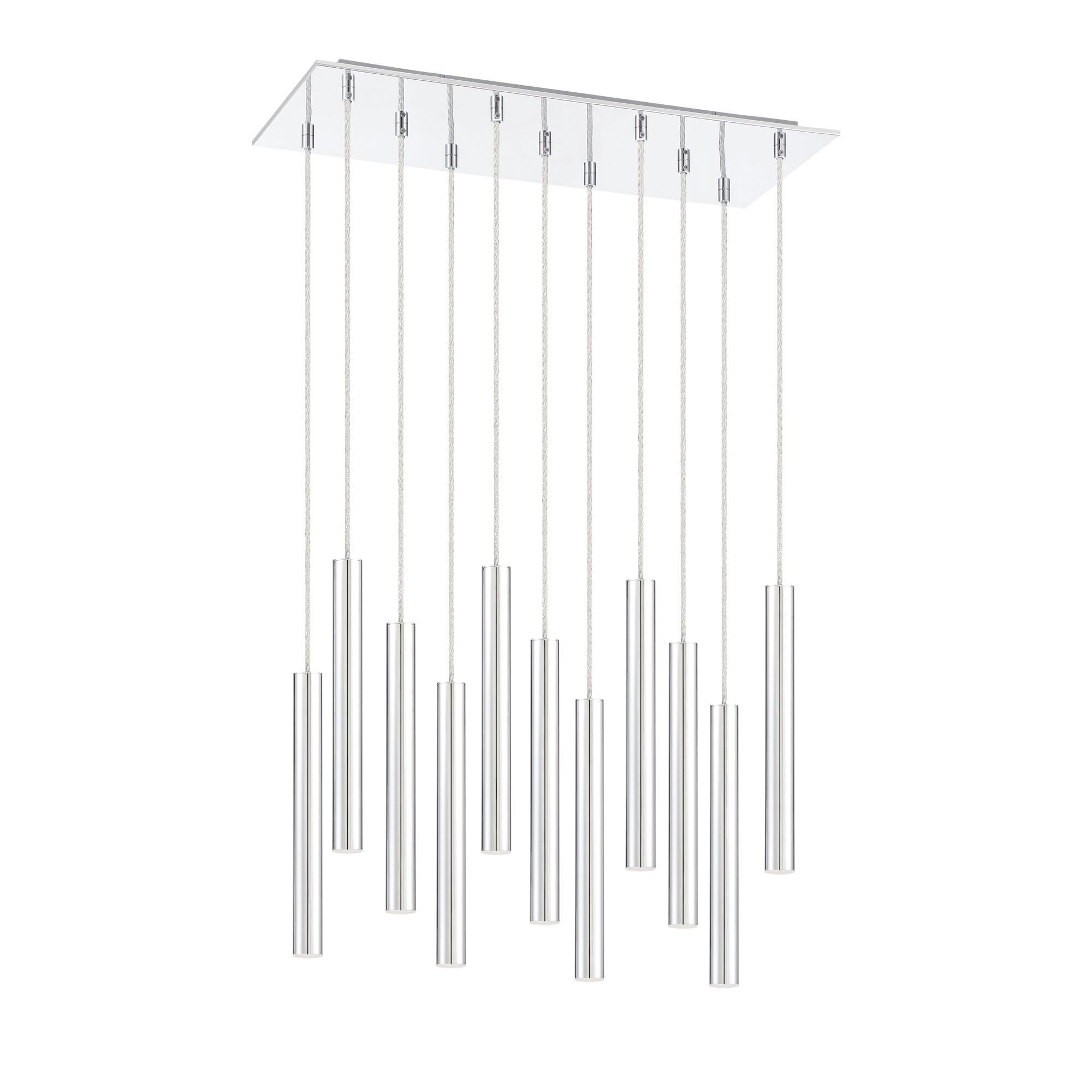 Forest 24 Inch 11 Light LED Linear Suspension Light by Z-Lite