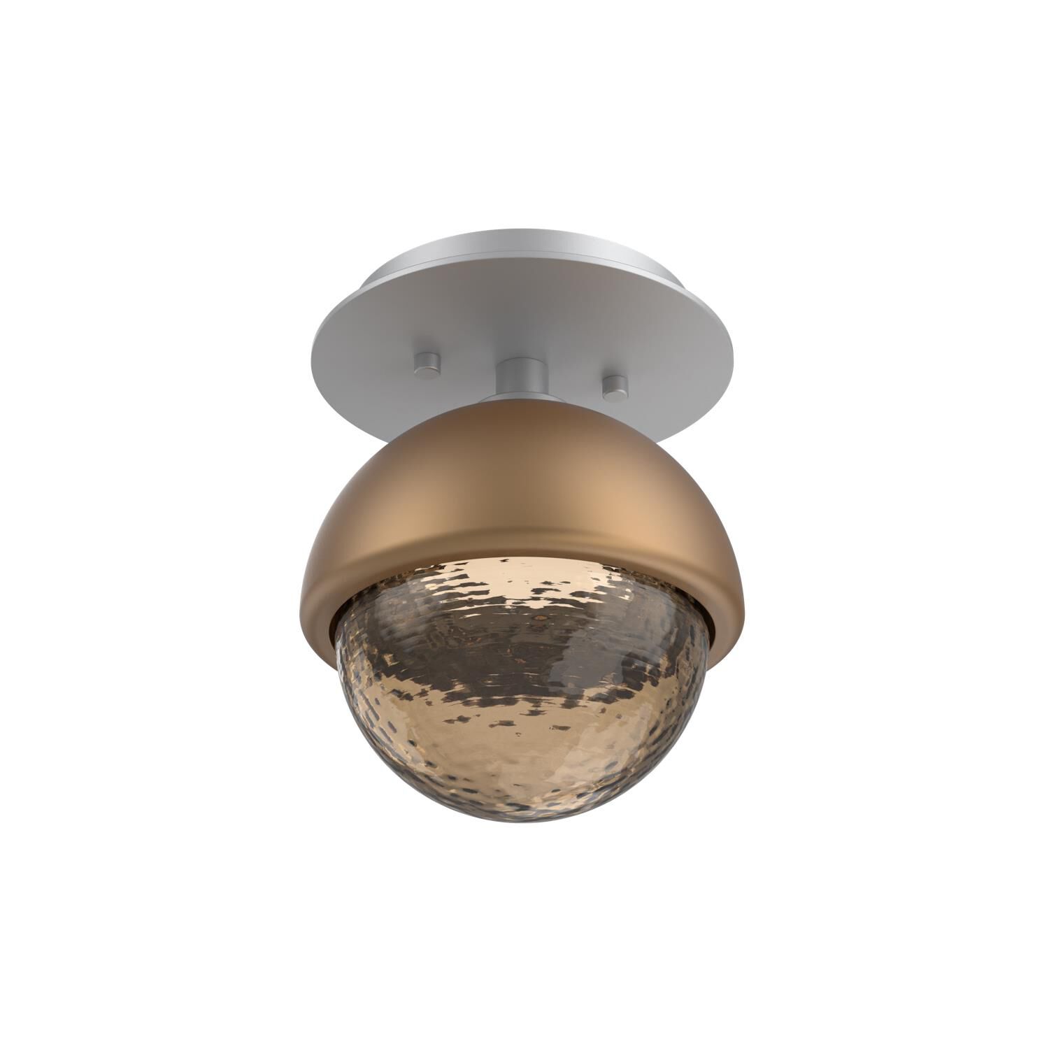 Levi Wilson Cabochon 6 Inch Flush Mount by Hammerton Studio