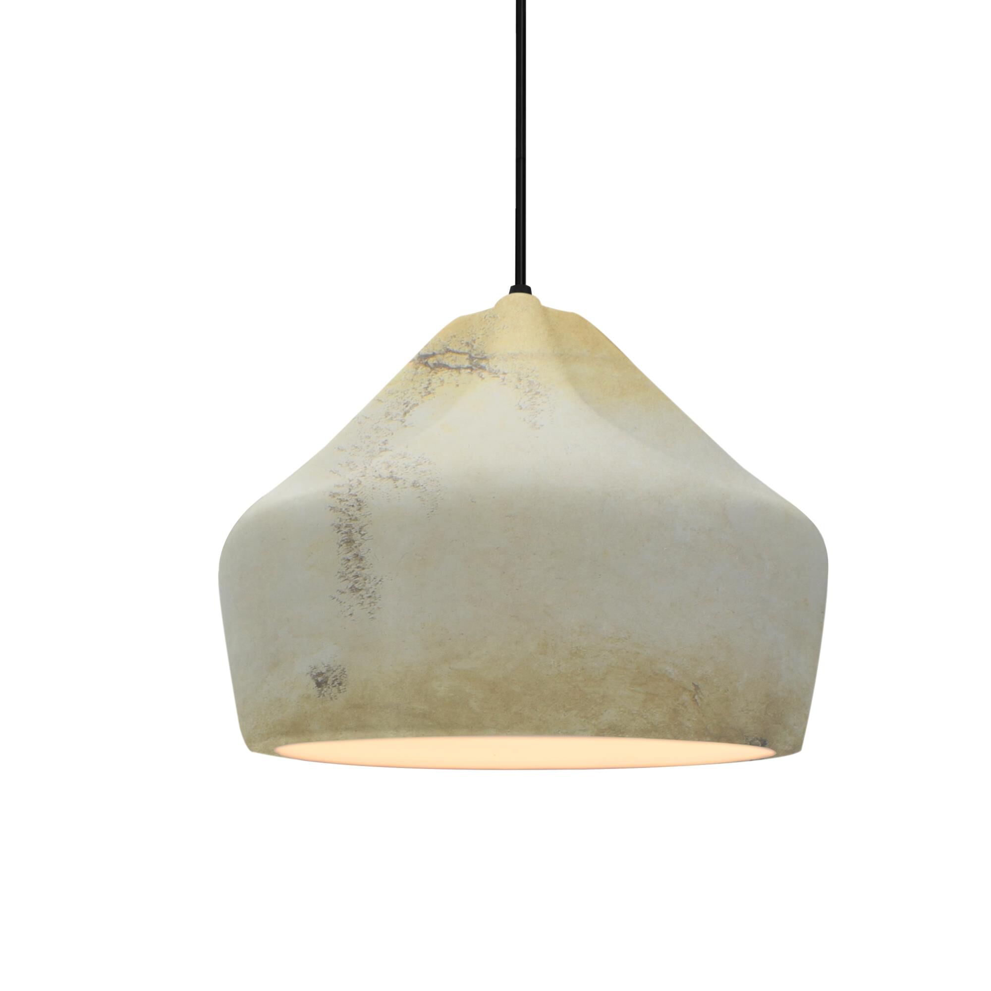 Shown in Matte Black finish and Greco Travertine shade