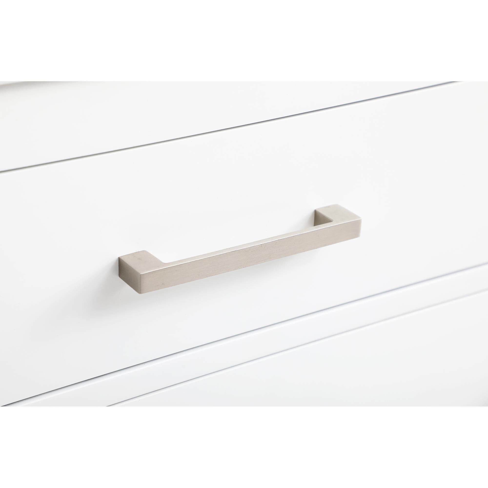 Shown in White finish