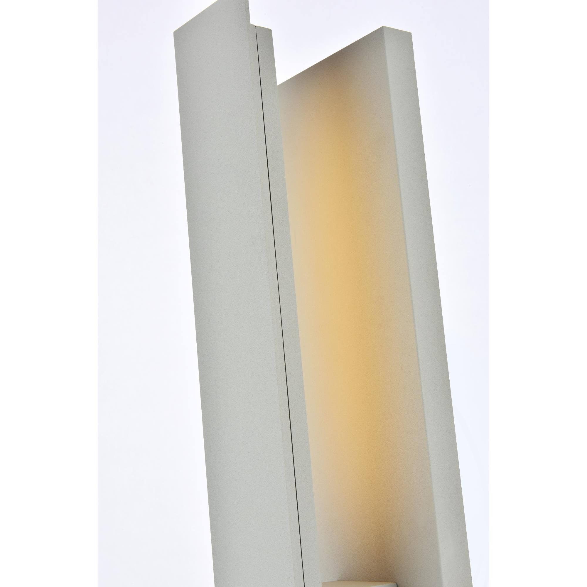 Elegant Lighting Raine 17 Inch Tall LED Outdoor Wall Light