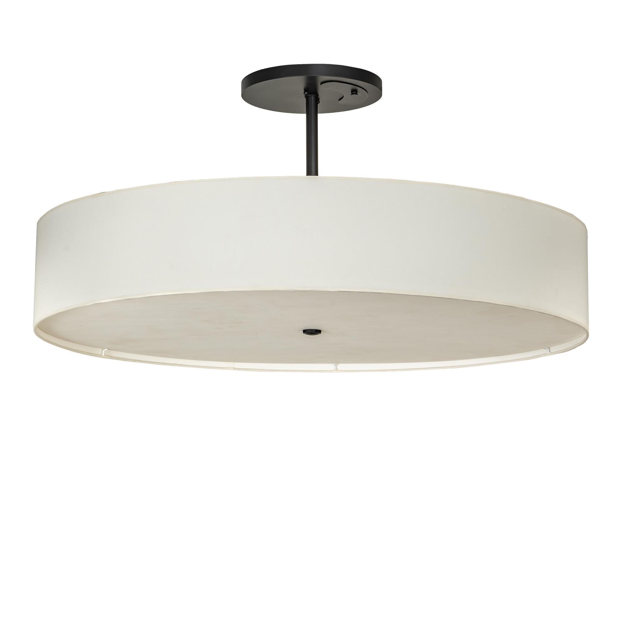 Meyda Lighting Cilindro Textrene 42 Inch LED Large Pendant