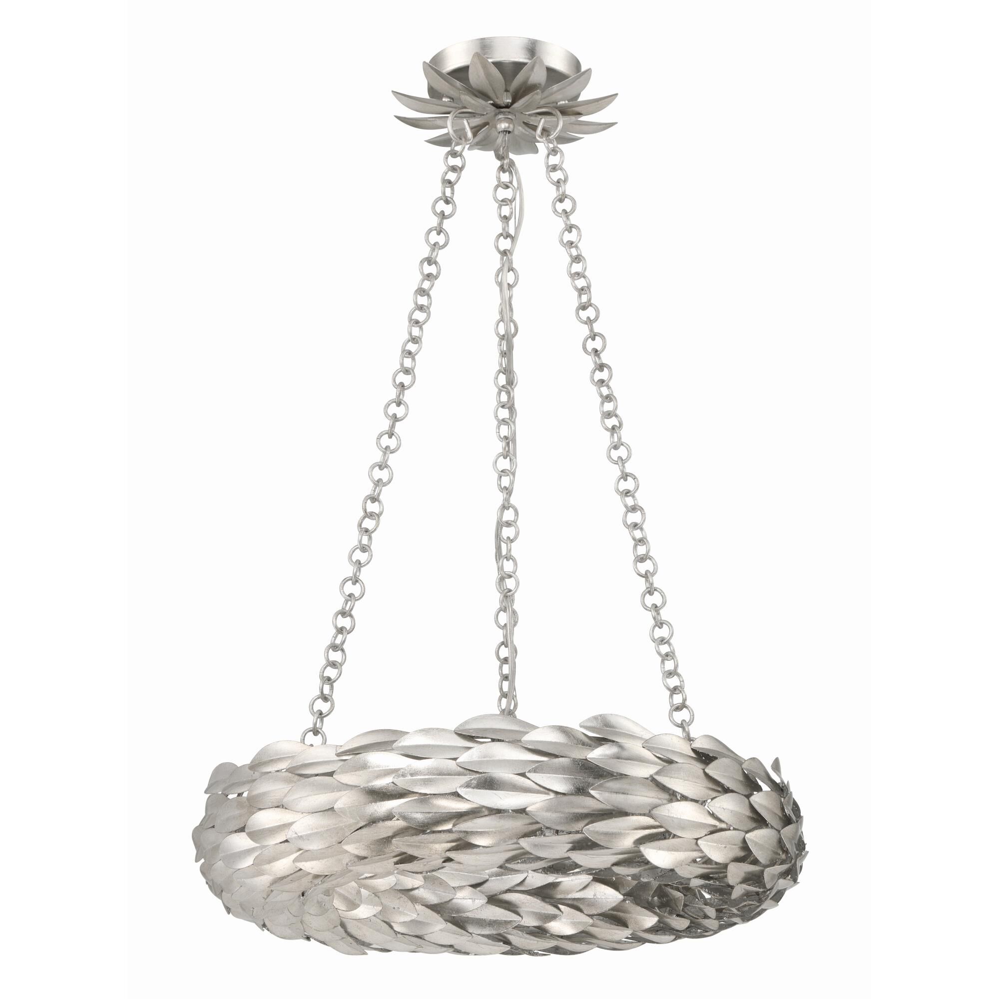 Broche 24 Inch 6 Light Chandelier by Crystorama