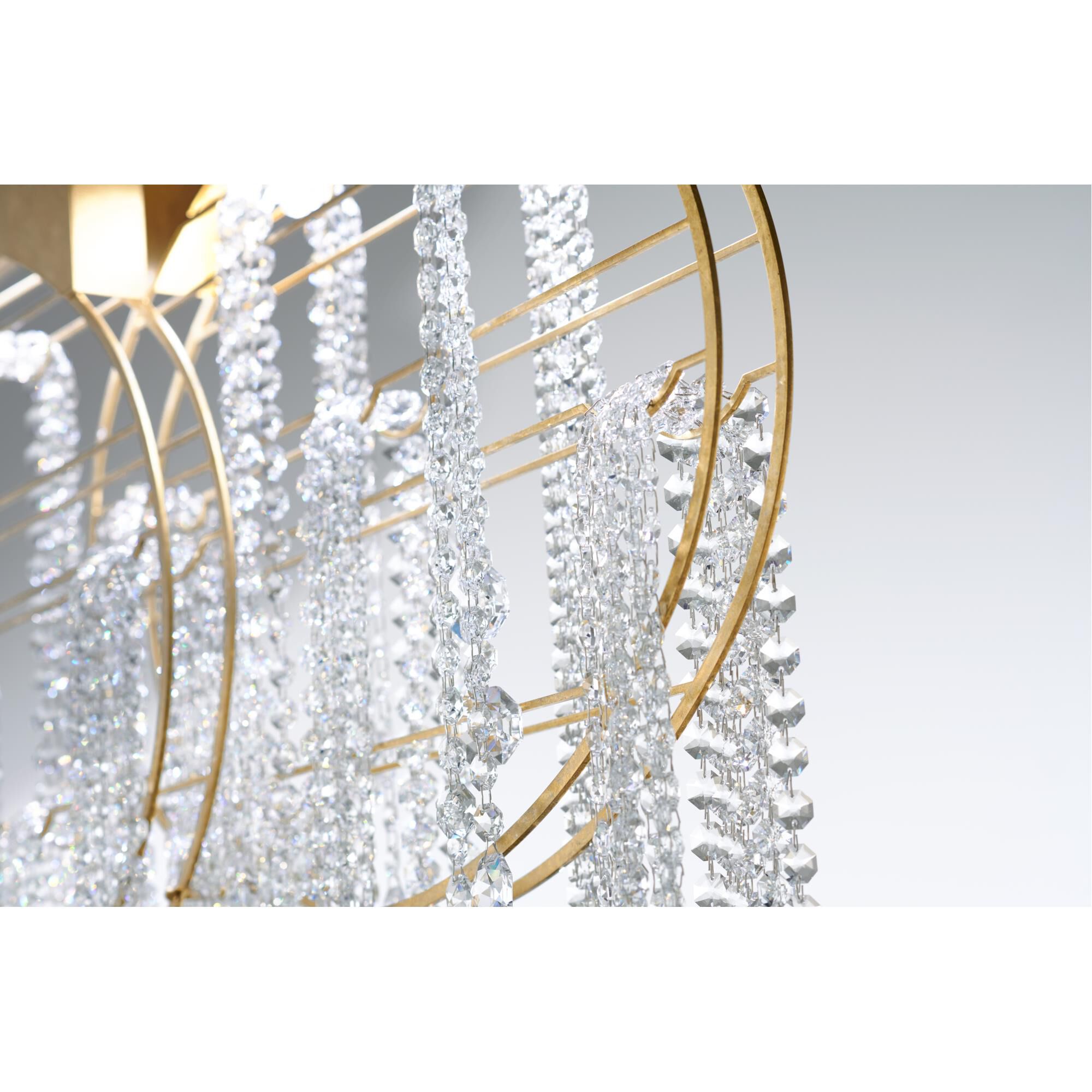 Fantasia 48 Inch 3 Light LED Linear Suspension Light by Schonbek Forever