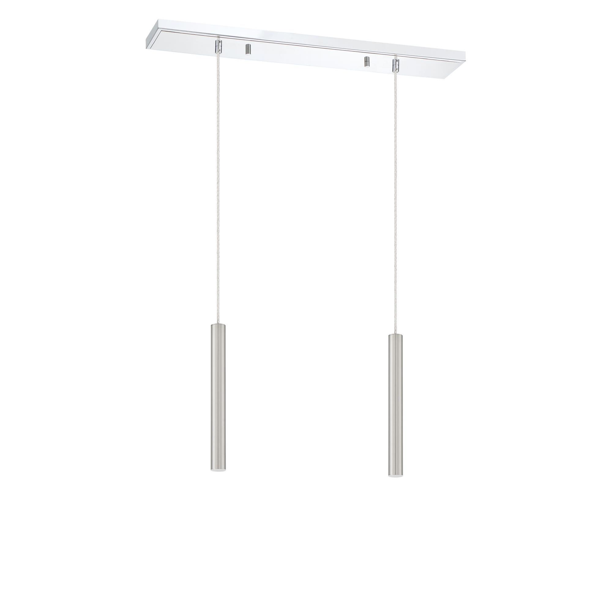 Forest 30 Inch 2 Light LED Linear Suspension Light by Z-Lite