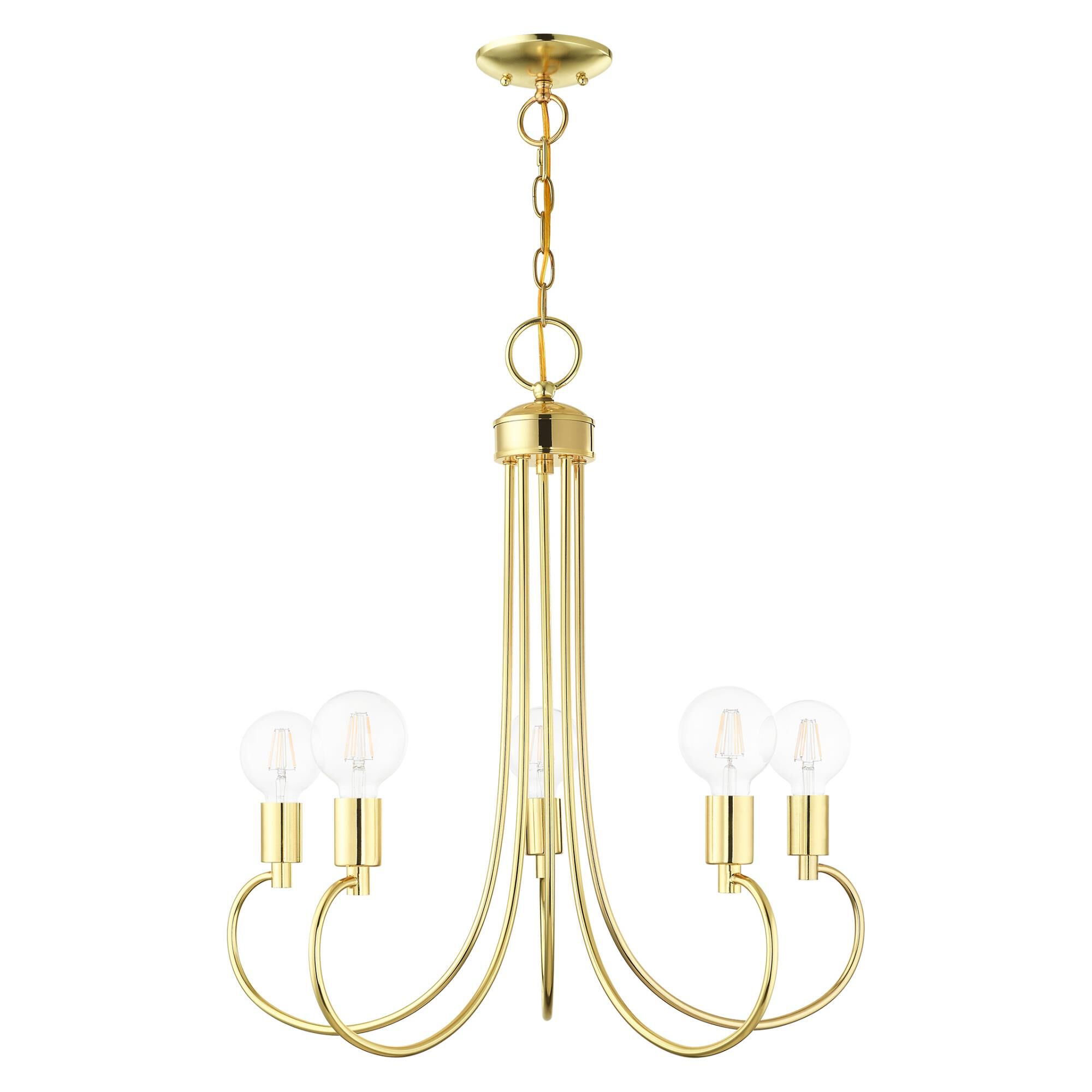 Bari 5 Light Chandelier by Livex Lighting