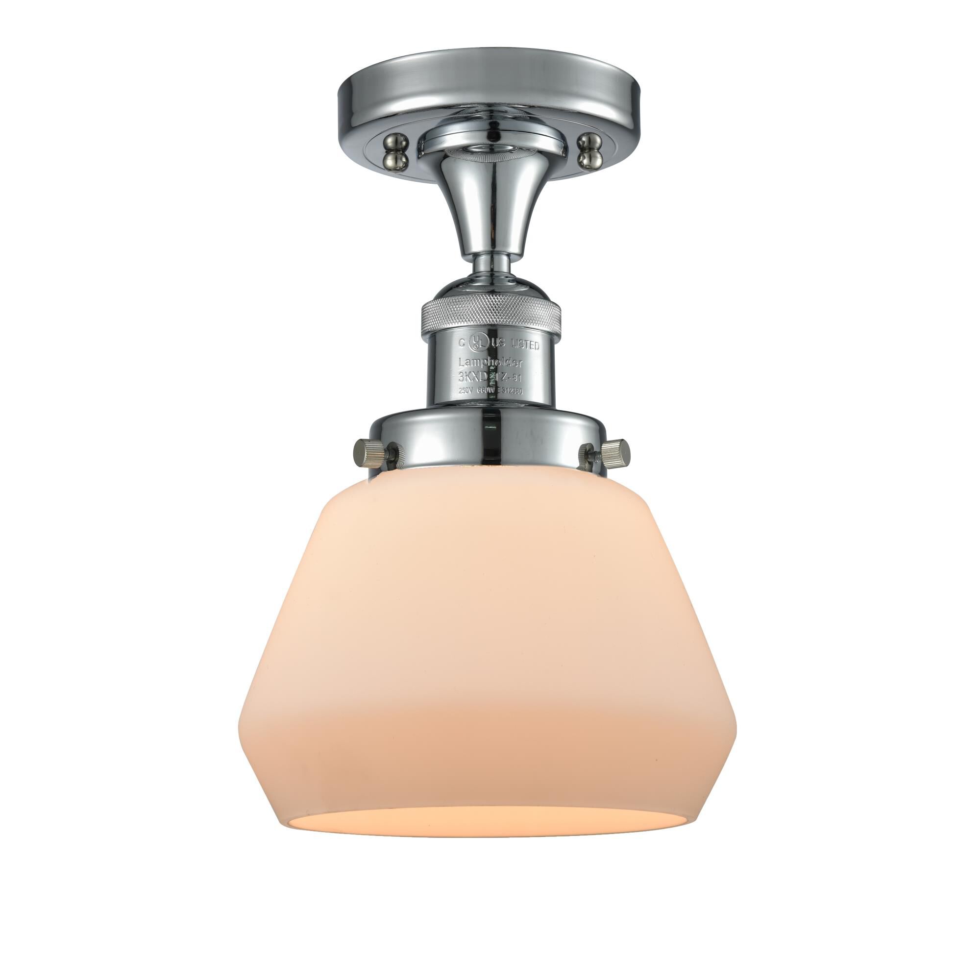 Bruno Marashlian Fulton 6 Inch 1 Light Semi Flush Mount by Innovations Lighting