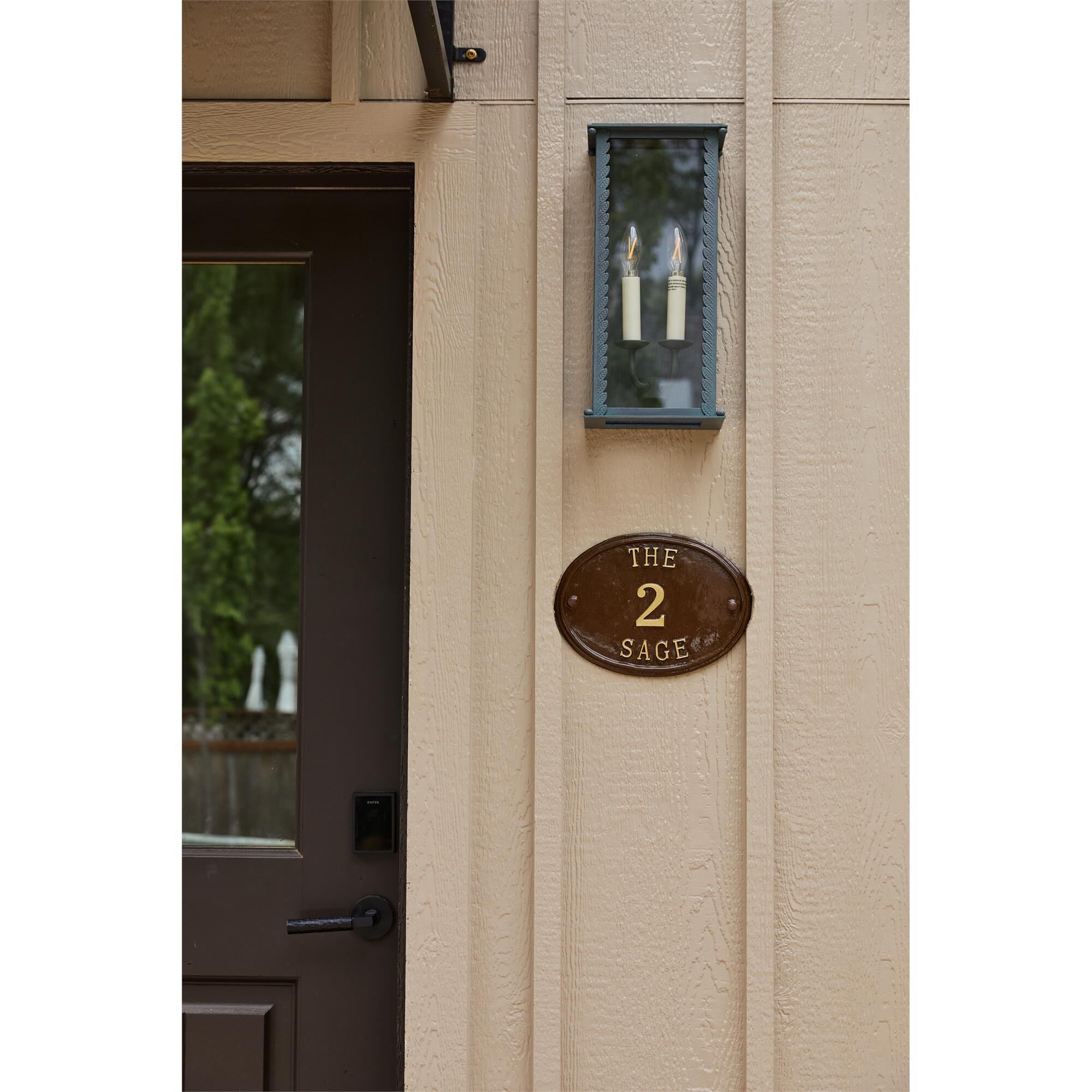 Zuma 7.75 Inch Outdoor Wall Light,