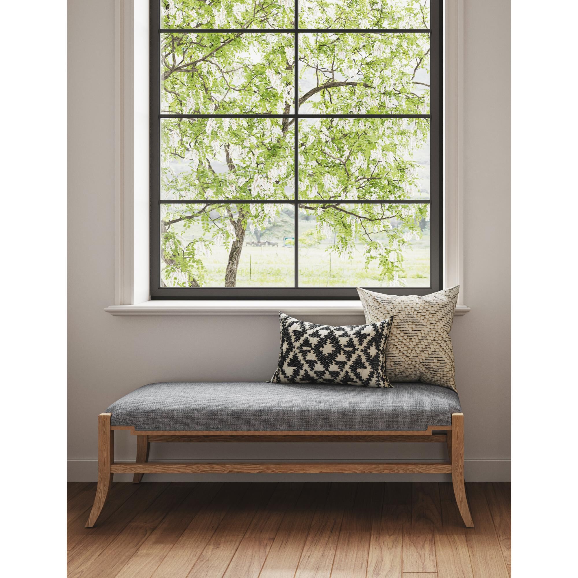 Shown in Blonde Ash Wood finish