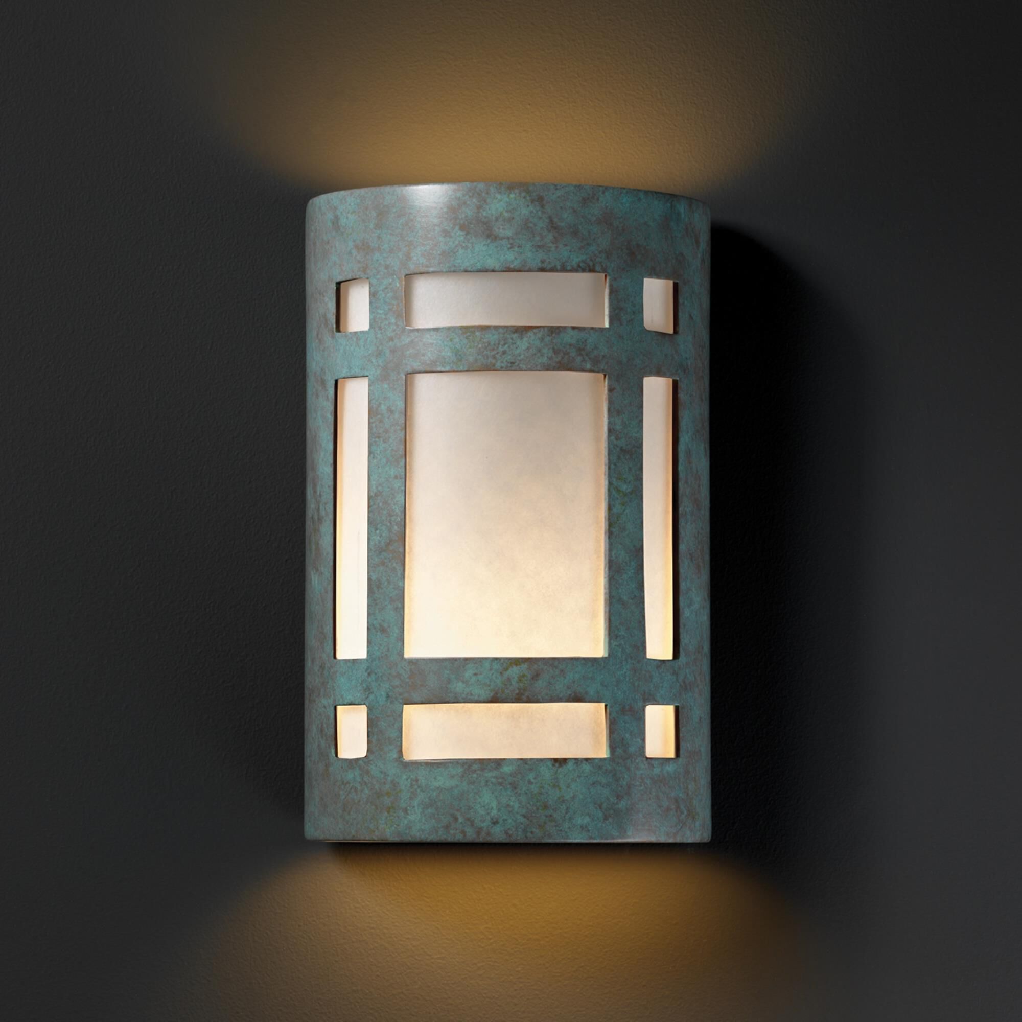 Ambiance 9 Inch Wall Sconce by Justice Design Group
