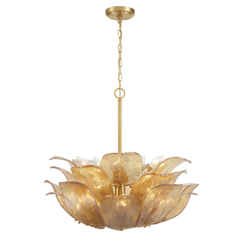 Orchid Medium Pendant Light by Metropolitan Lighting