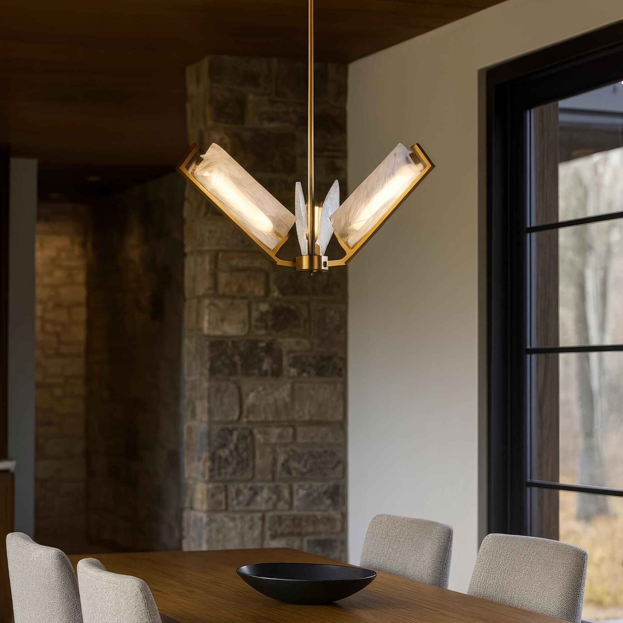 Ron Henderson Mingle 31 Inch Chandelier by Varaluz