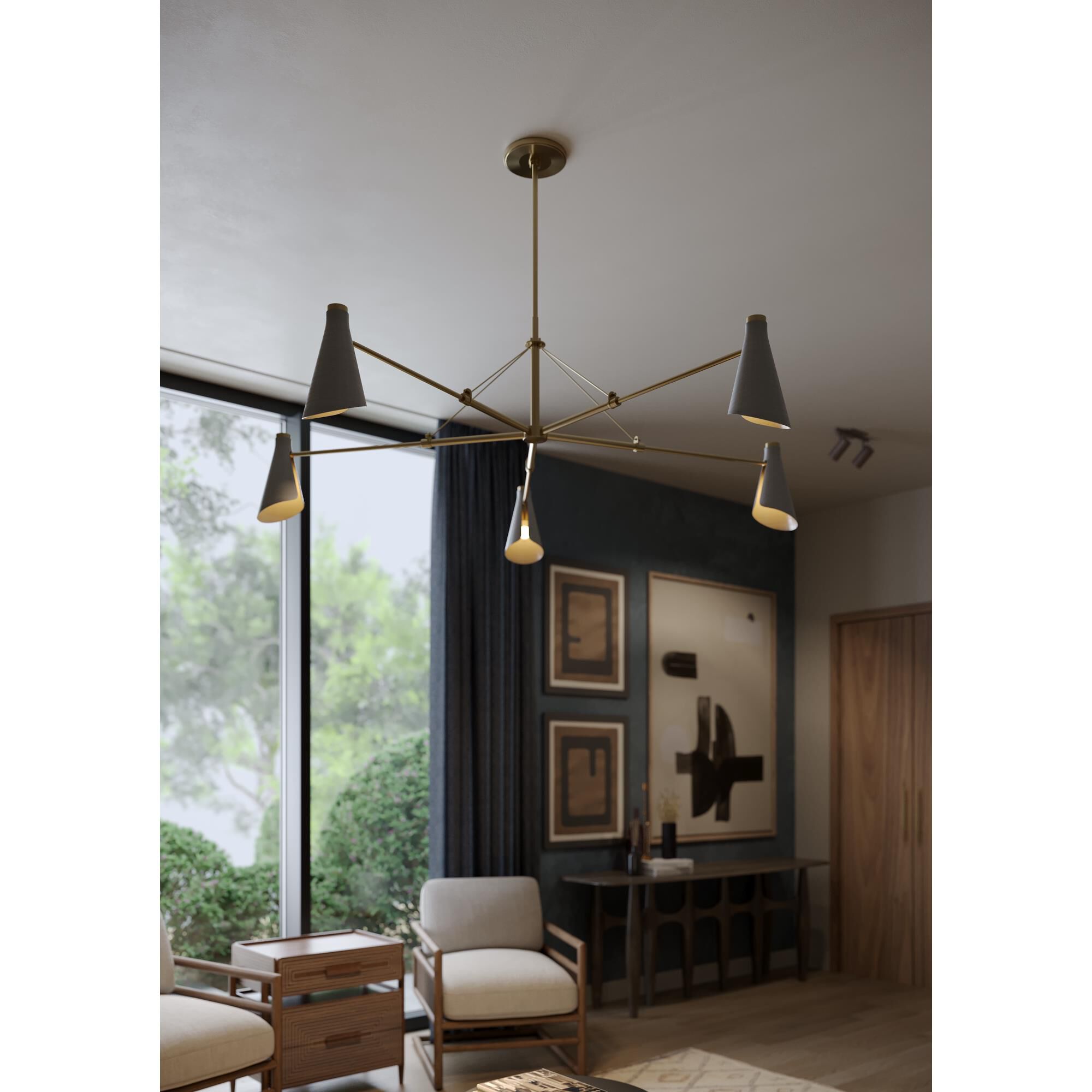 Andersen 69 Inch Chandelier by Troy Lighting