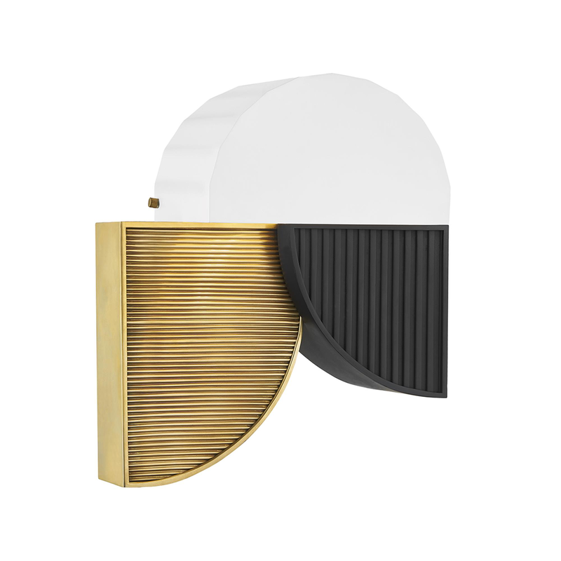 Kelly Behun Construct Small 2 Light Wall Sconce by Hudson Valley Lighting