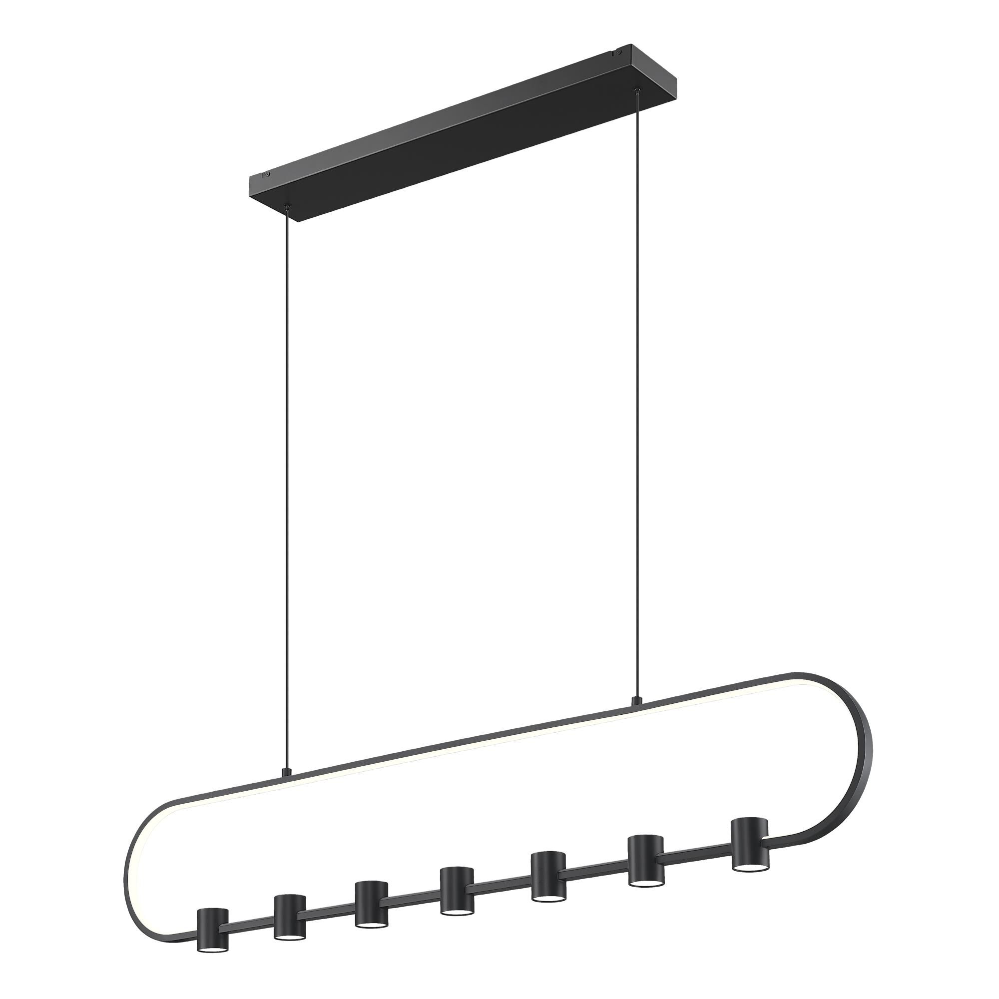 Shown in Matte Black finish and White glass