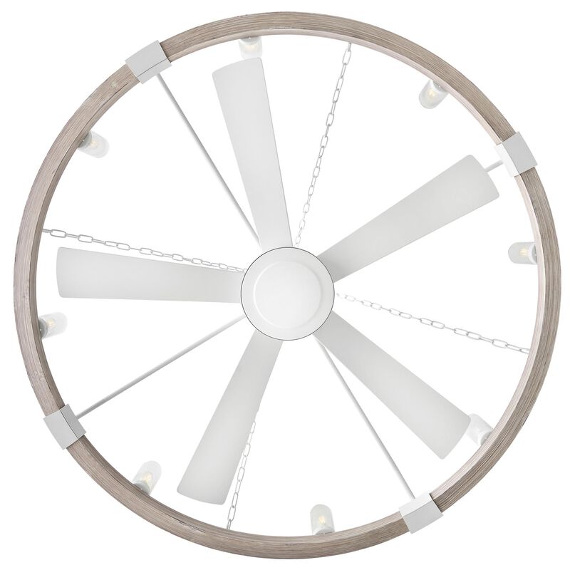 Sawyer 44 Inch Chandelier Ceiling Fan with Light Kit by Hinkley
