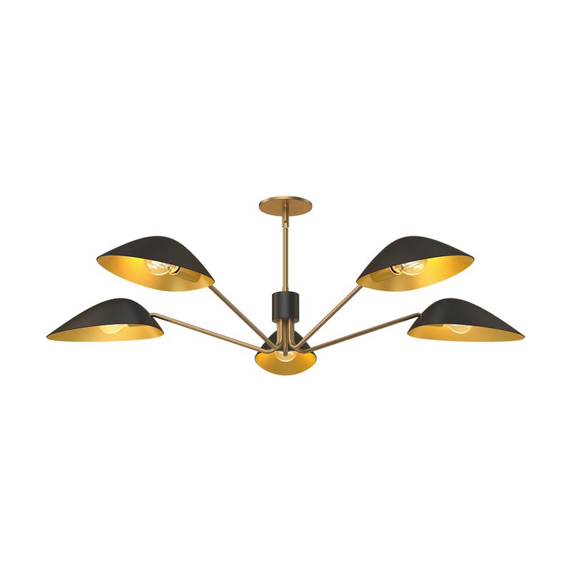 Oscar 46 Inch Pendant Light by Alora Mood