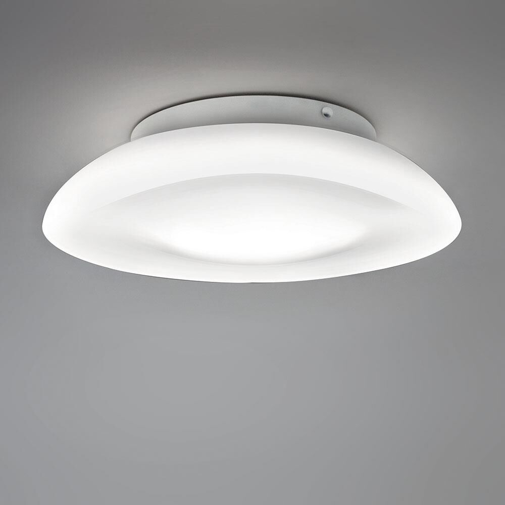 Peclar Nalbandian and Guy Burr Lunex 14 Inch 1 Light Semi Flush Mount by Artemide