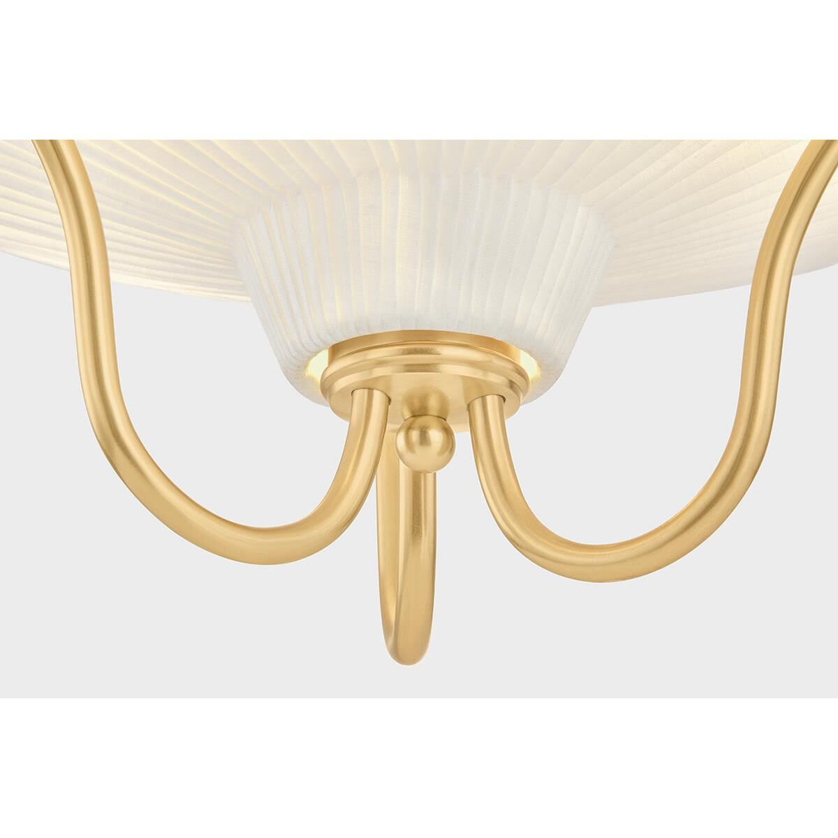 Augusta Hoffman Gerhard 18 Inch Semi Flush Mount by Hudson Valley Lighting