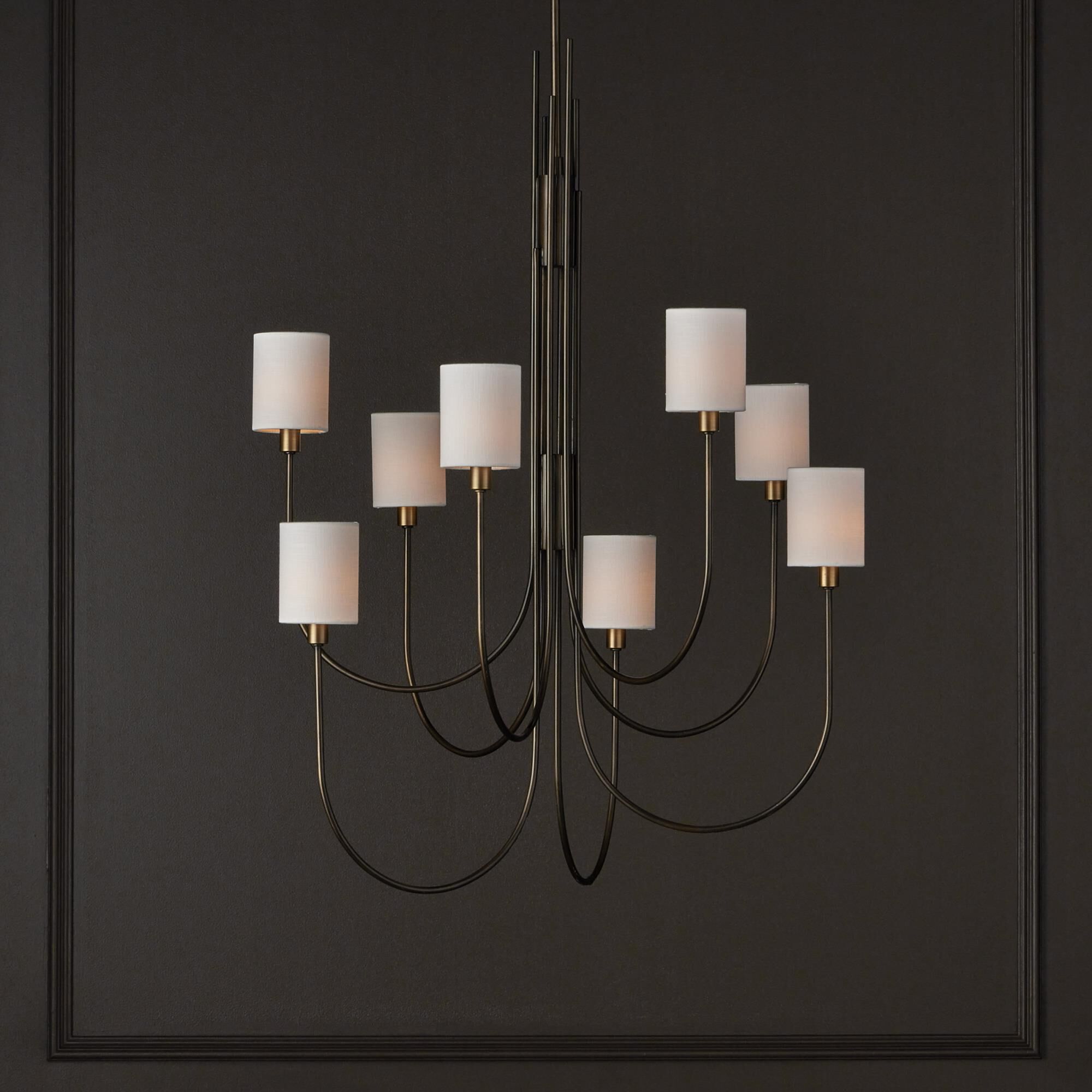 Archetype 33 Inch Chandelier by Currey and Company