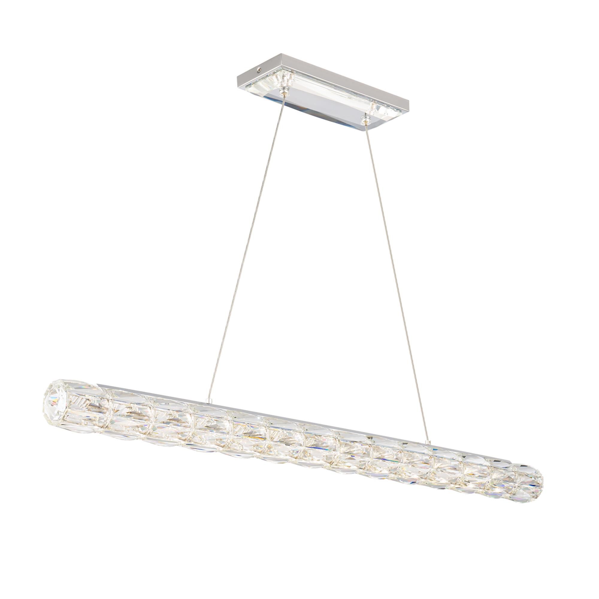 Verve 43 Inch Linear Suspension Light by Schonbek