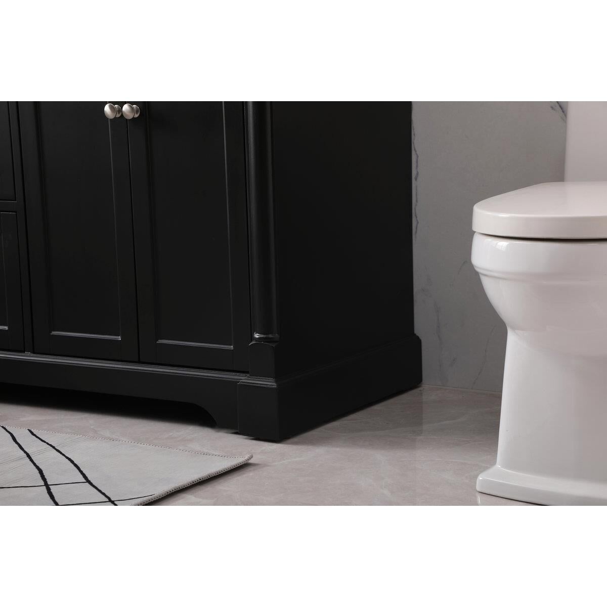 Shown in Black finish