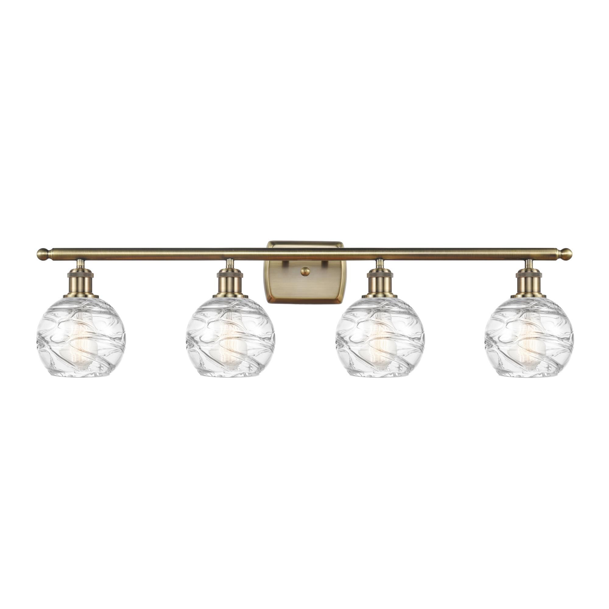 Bruno Marashlian Athens Deco Swirl 36 Inch Bath Vanity Light by Innovations Lighting