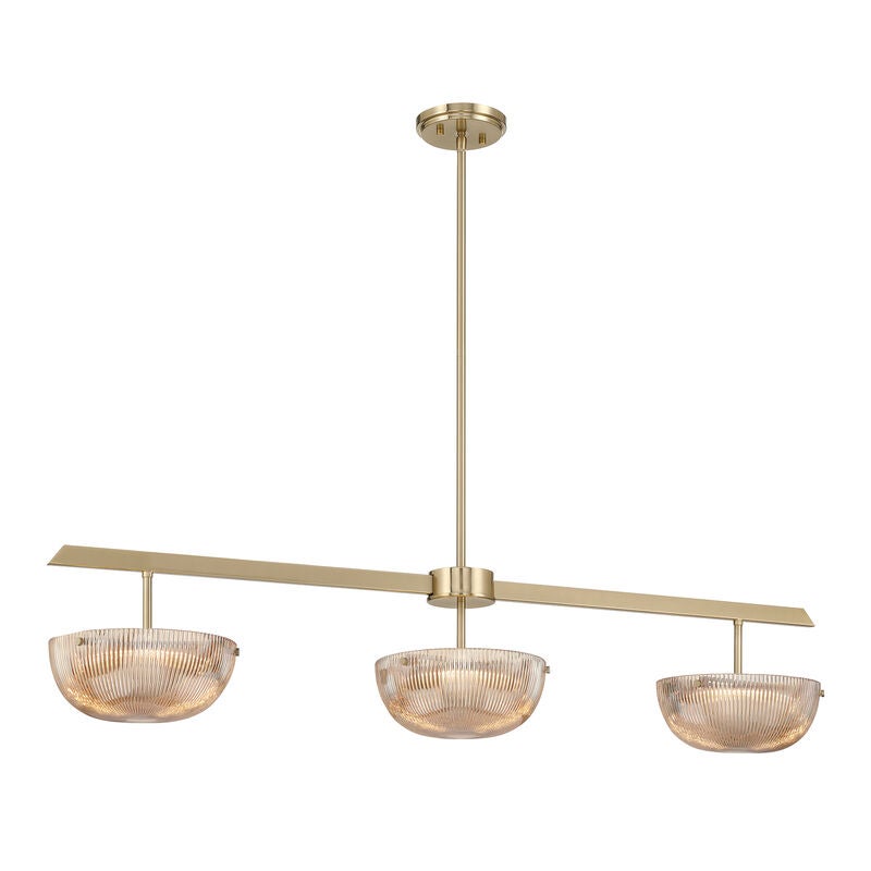 Hubbard Medium Linear Chandelier by Savoy House