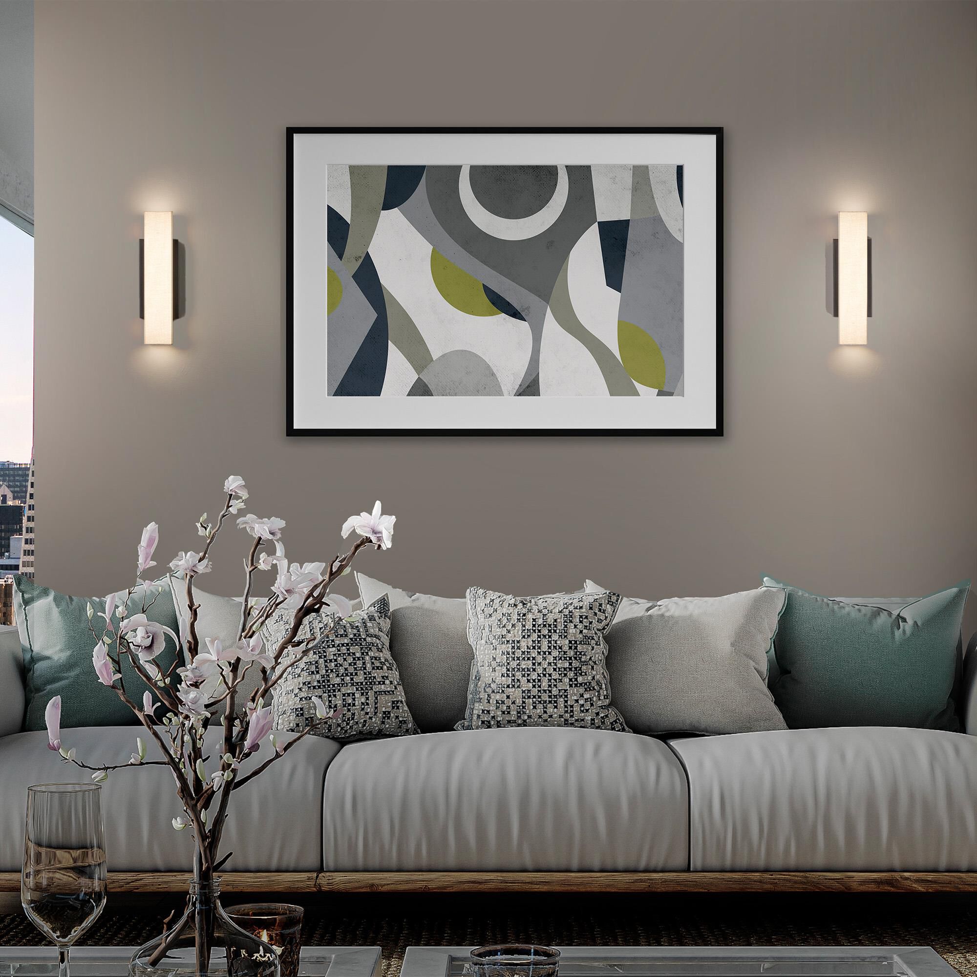 dweLED Volga 17 Inch LED Wall Sconce