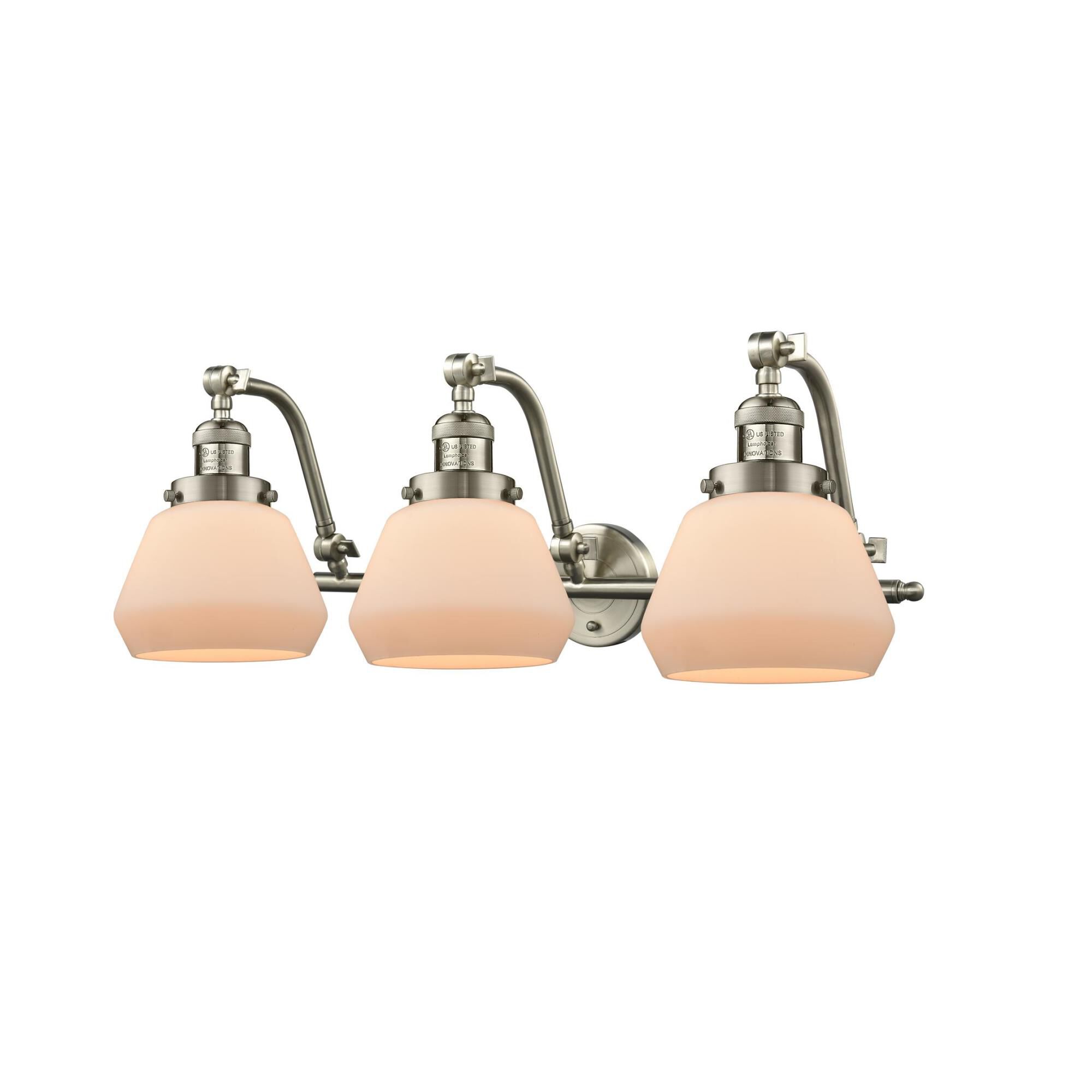 Bruno Marashlian Fulton 28 Inch 3 Light LED Bath Vanity Light by Innovations Lighting