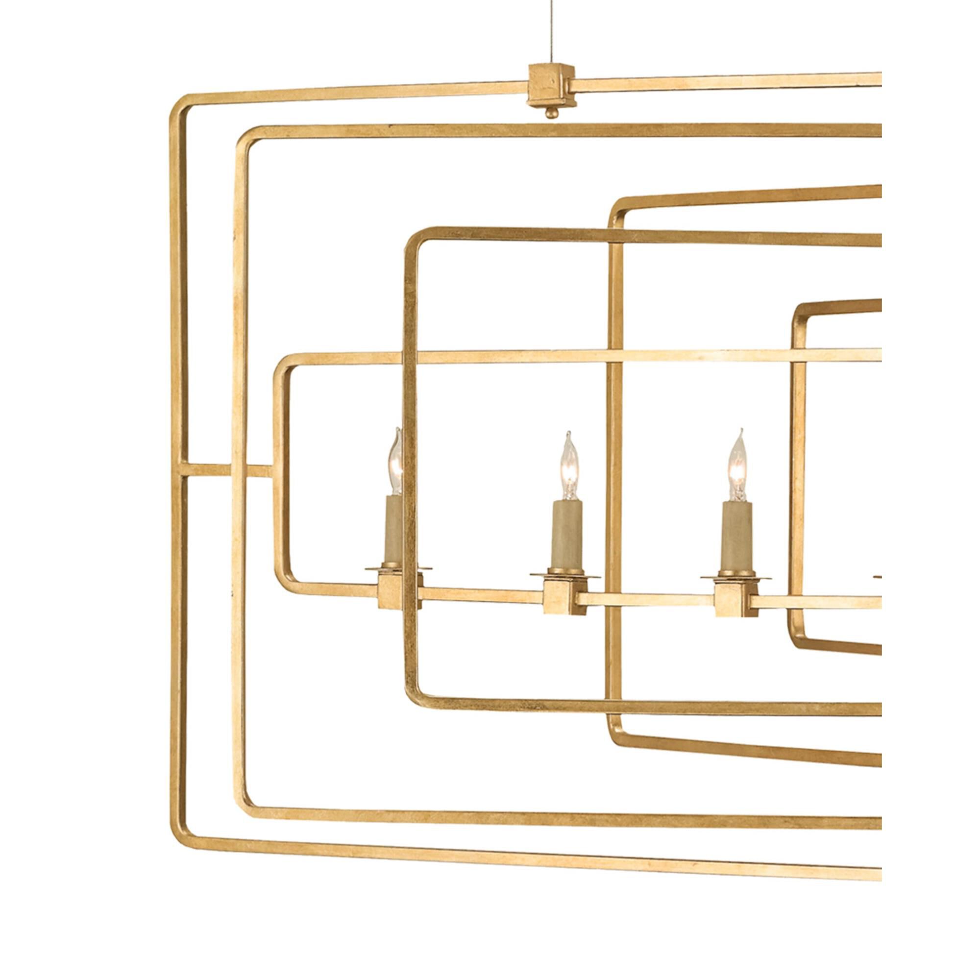 Metro 54 Inch 8 Light Linear Suspension Light,