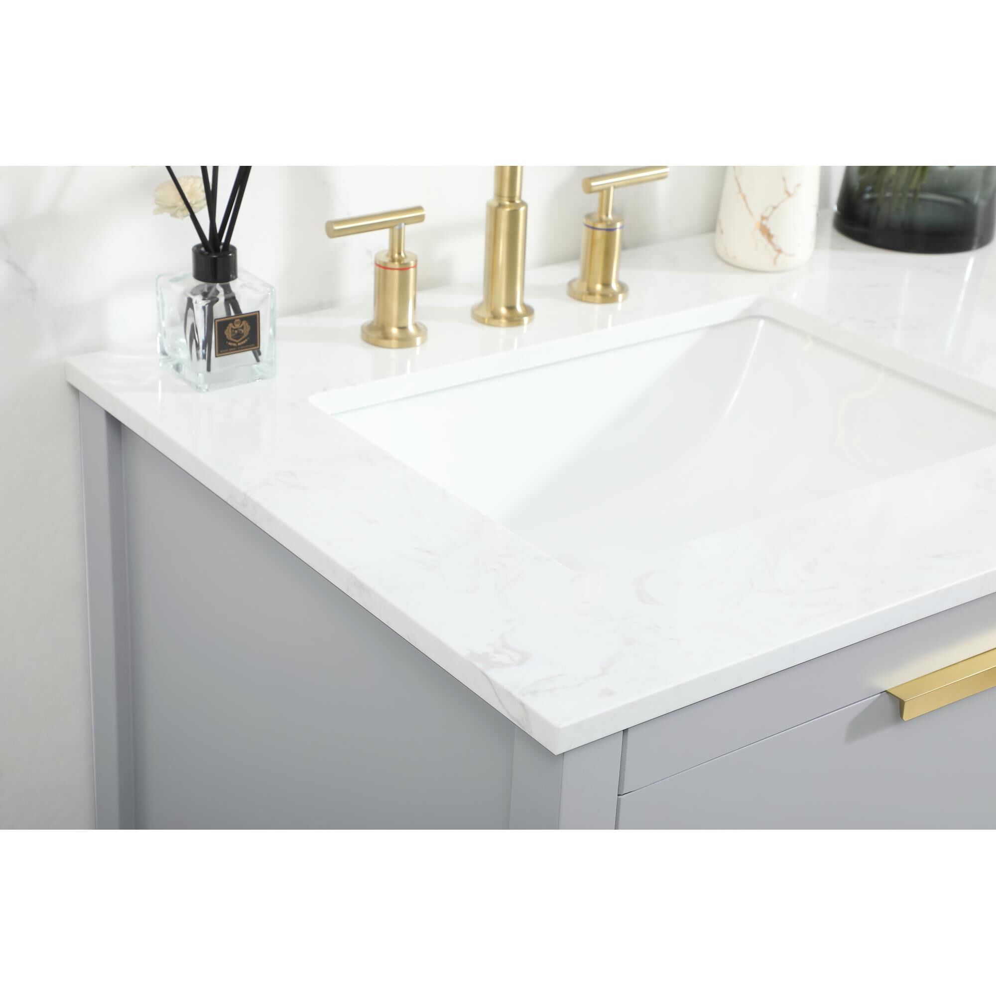 Larkin 60 Inch Bath Vanity by Elegant Decor