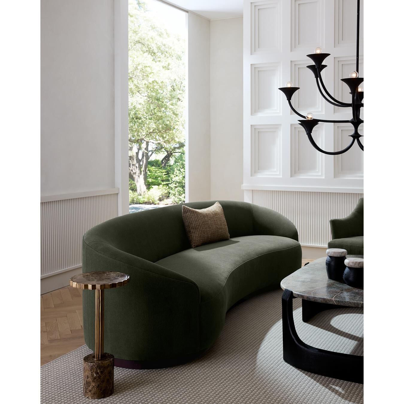 Turner 109 Inch Love Seat by Arteriors Home